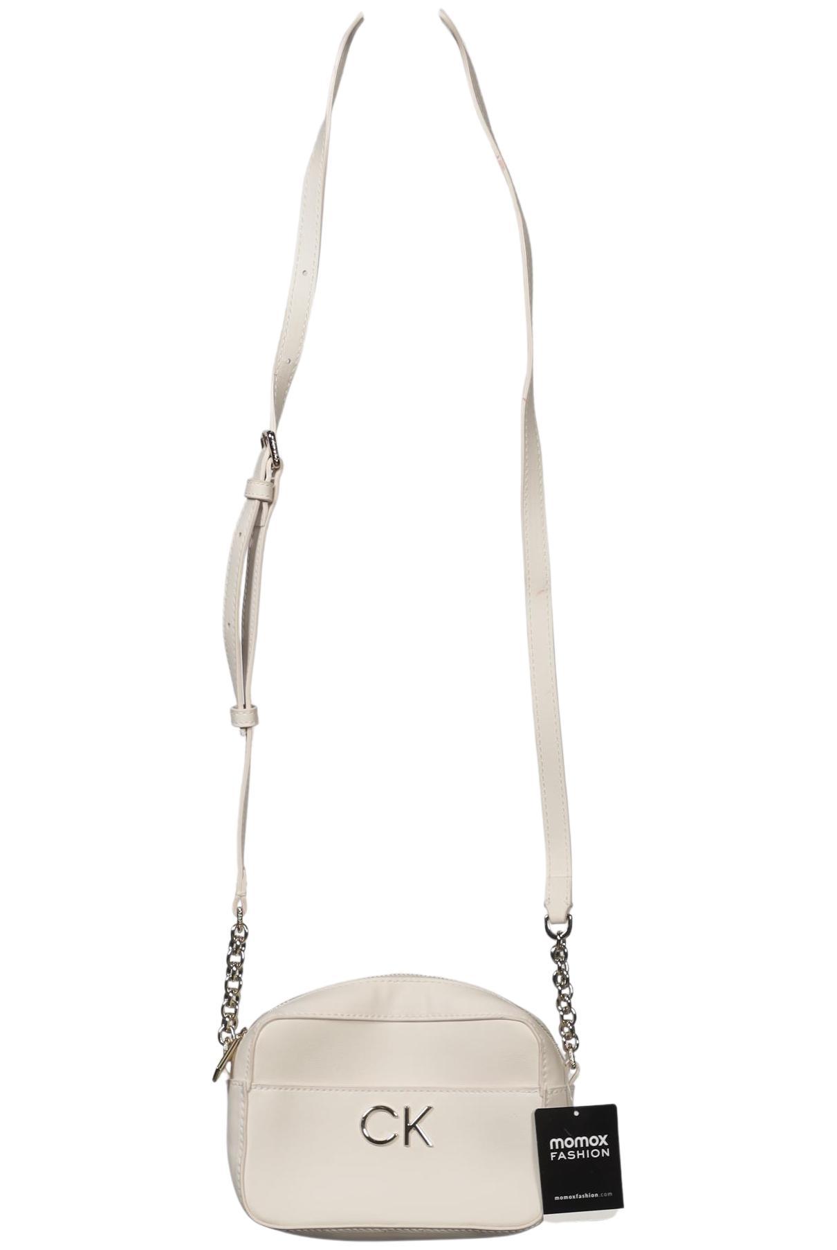 

Calvin Klein Damen Handtasche, weiß, Gr.