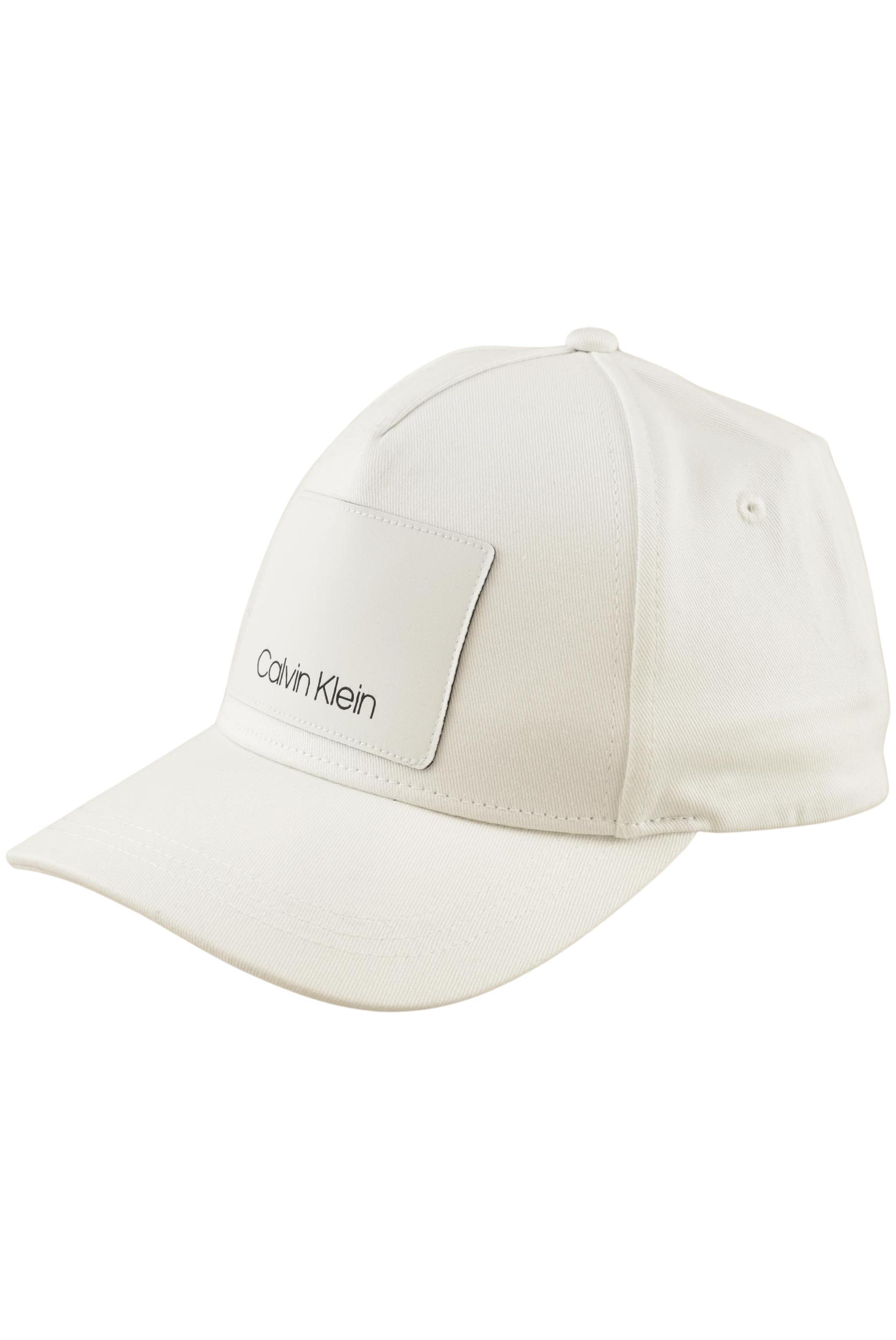 

Calvin Klein Damen Hut/Mütze, weiß, Gr. uni