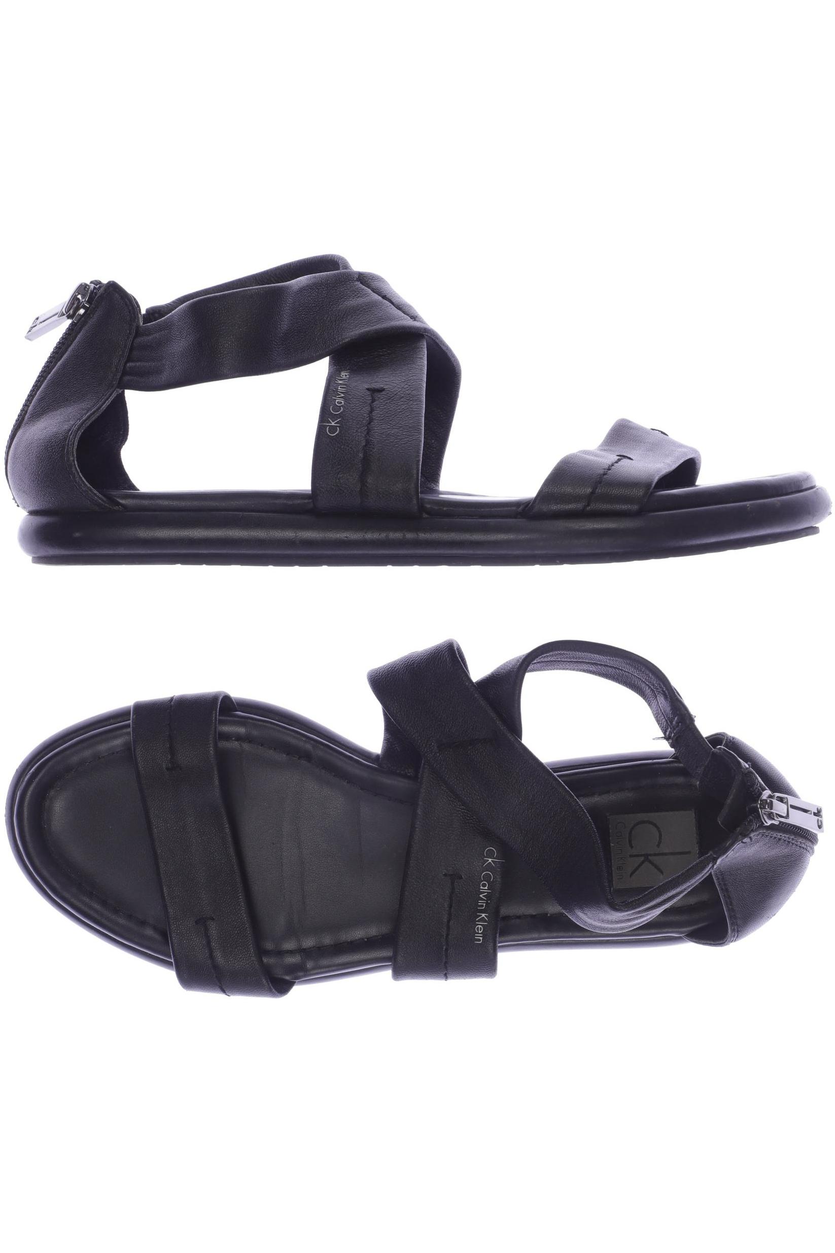 

Calvin Klein Damen Sandale, schwarz, Gr. 38