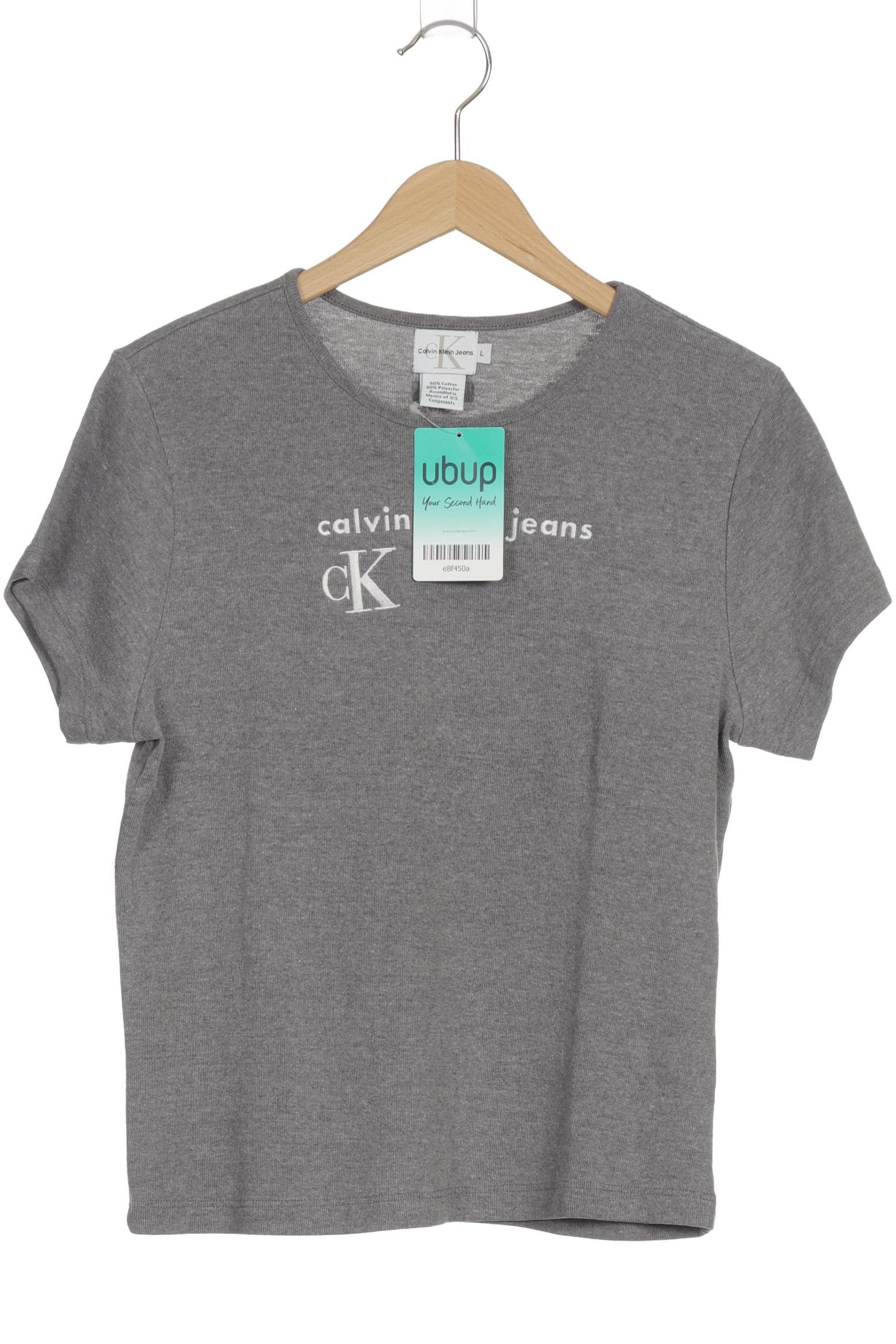 

Calvin Klein Damen T-Shirt, grau, Gr. 42