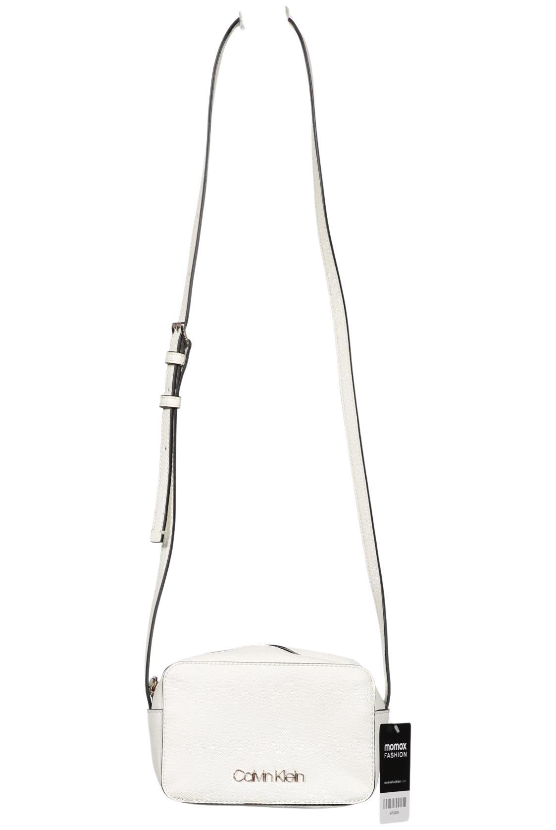 

Calvin Klein Damen Handtasche, weiß, Gr.
