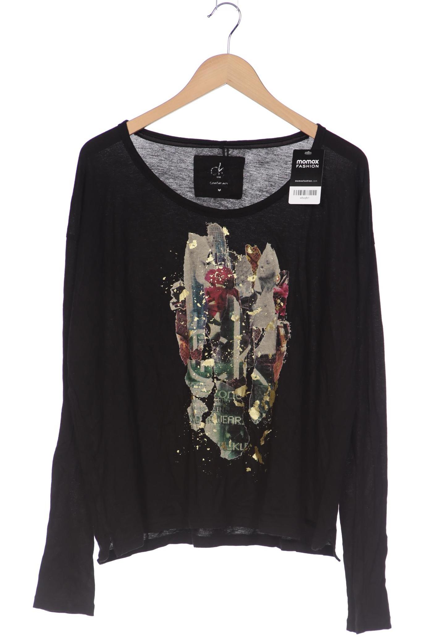 

Calvin Klein Damen Langarmshirt, schwarz