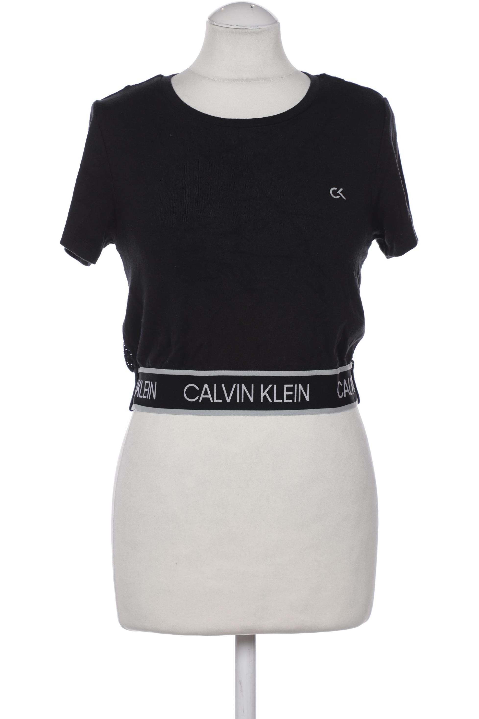 

Calvin Klein Damen T-Shirt, schwarz, Gr. 36