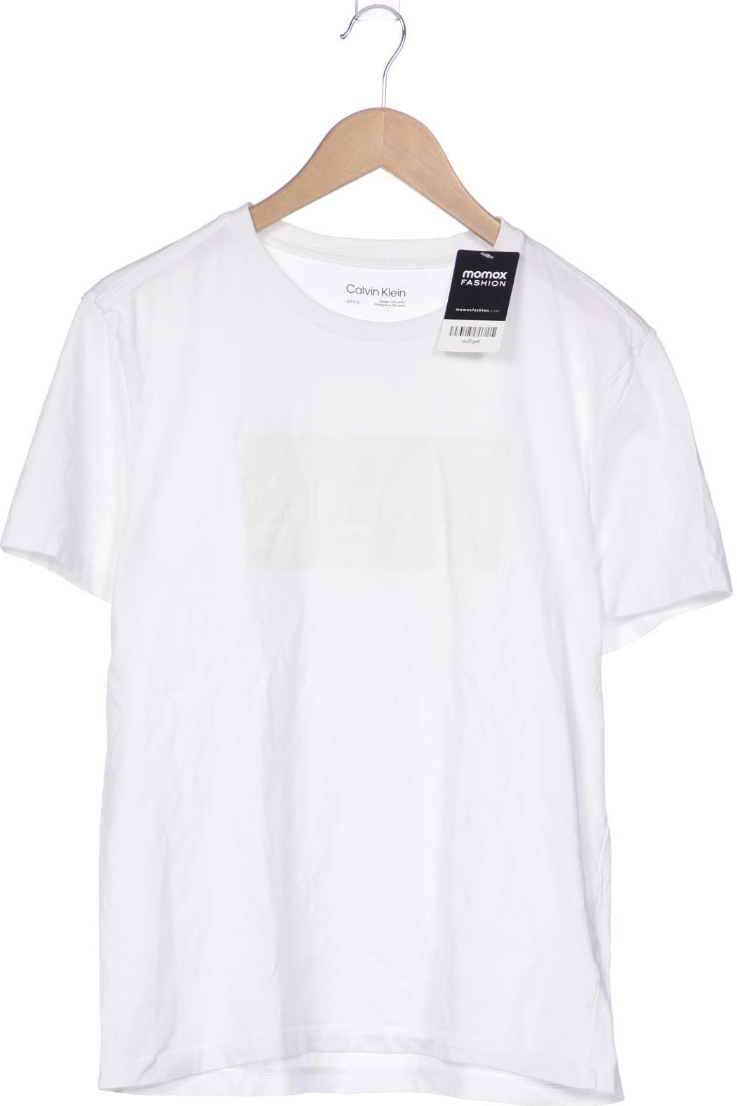 

Calvin Klein Damen T-Shirt, weiß, Gr. 36