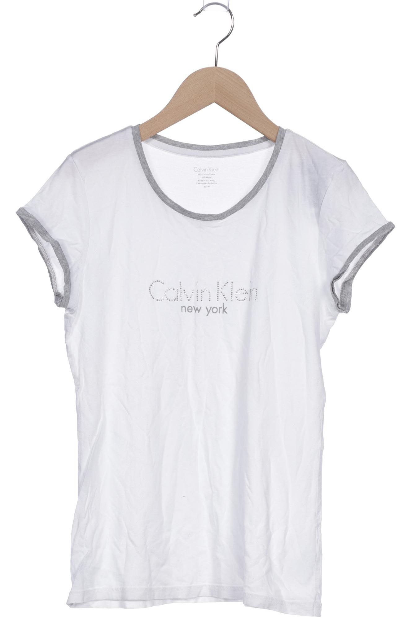 

Calvin Klein Damen T-Shirt, weiß, Gr. 38