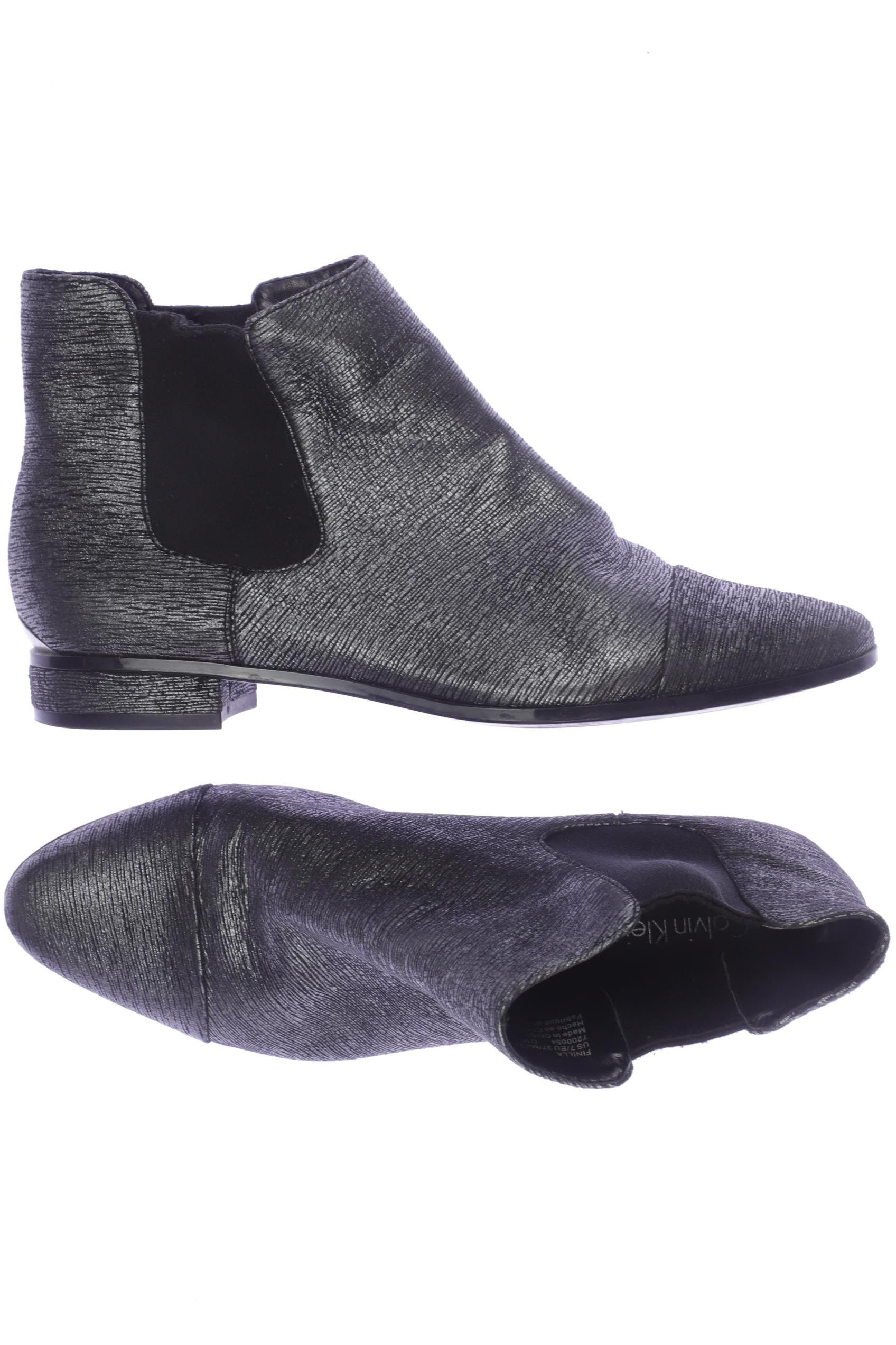 

Calvin Klein Damen Stiefelette, silber