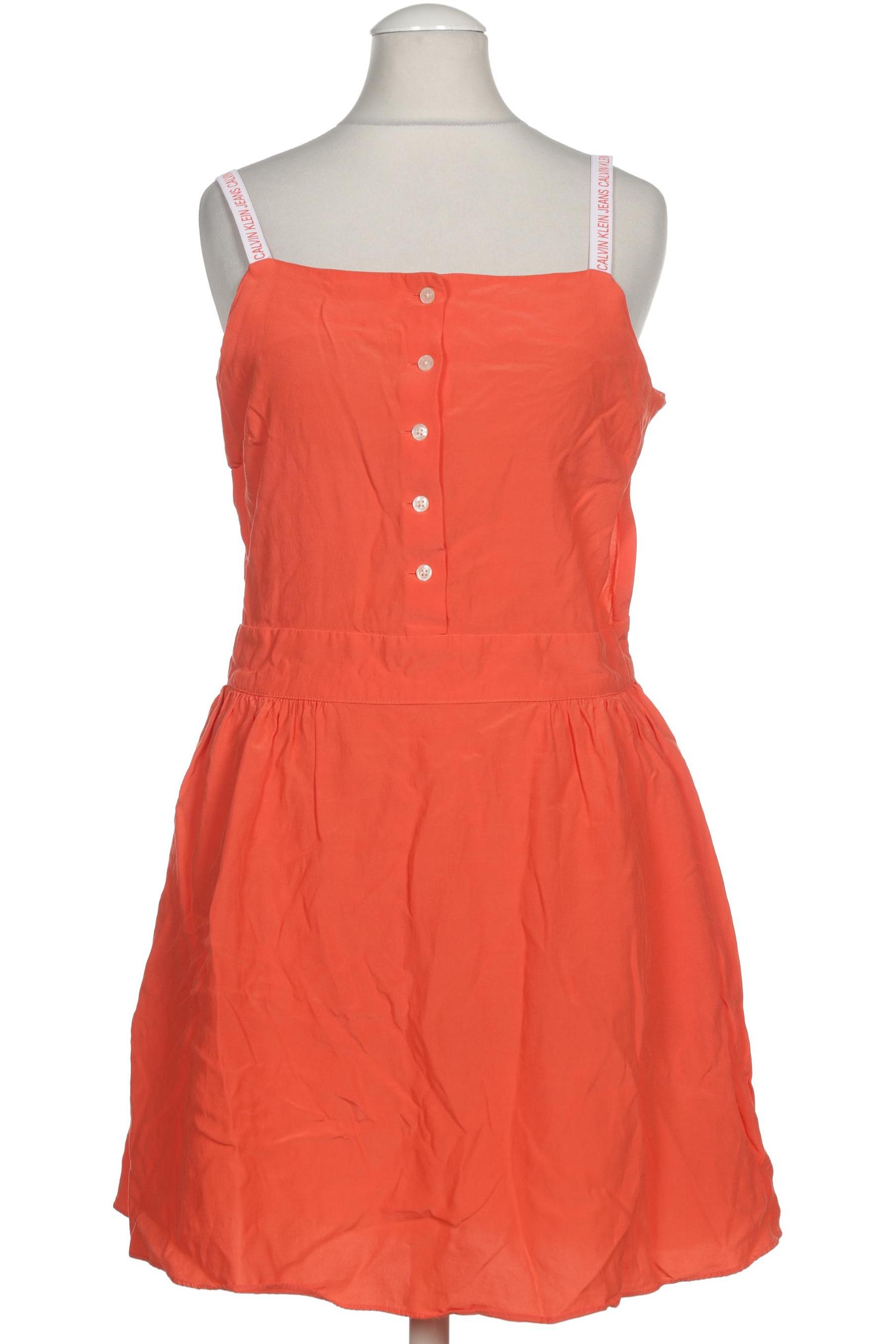 

Calvin Klein Damen Kleid, orange, Gr.