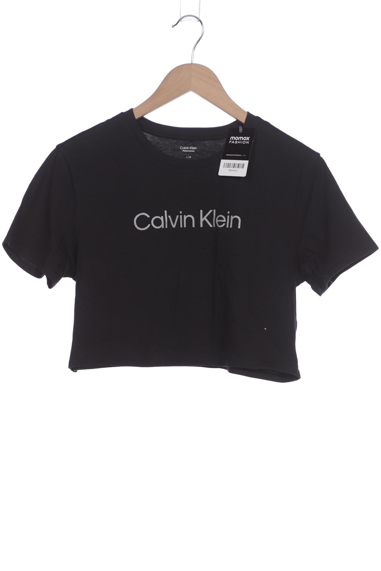 

Calvin Klein Damen T-Shirt, schwarz, Gr. 42