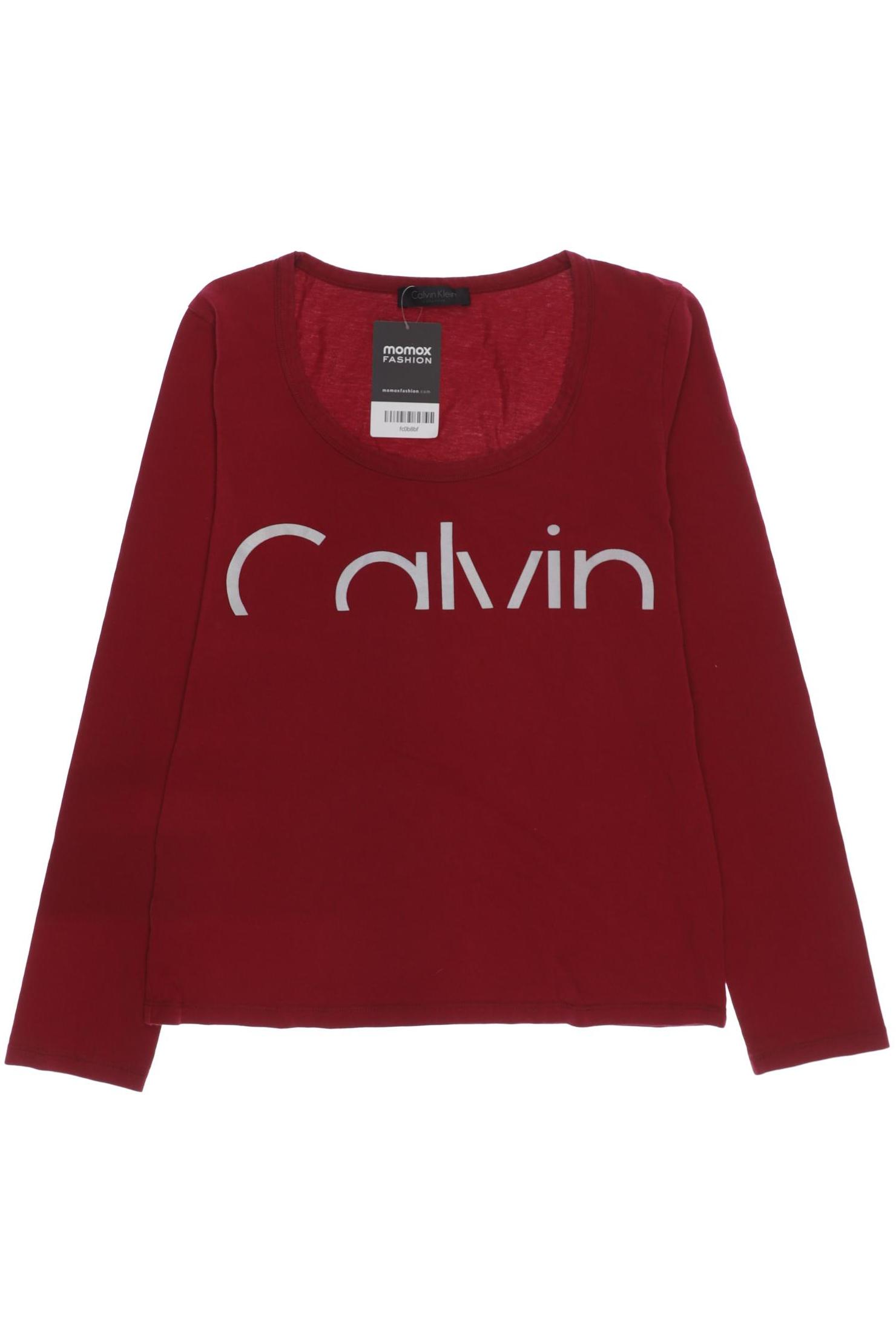 

Calvin Klein Damen Langarmshirt, rot, Gr. 42