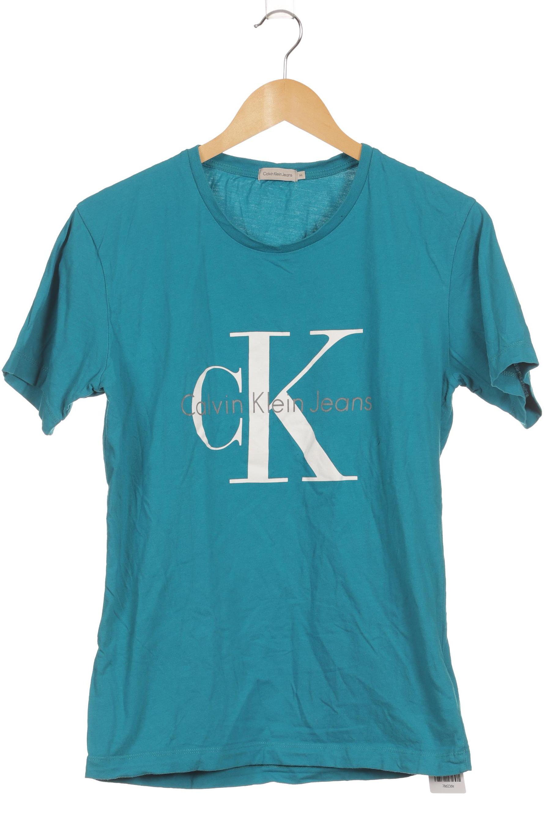 

Calvin Klein Damen T-Shirt, türkis, Gr.