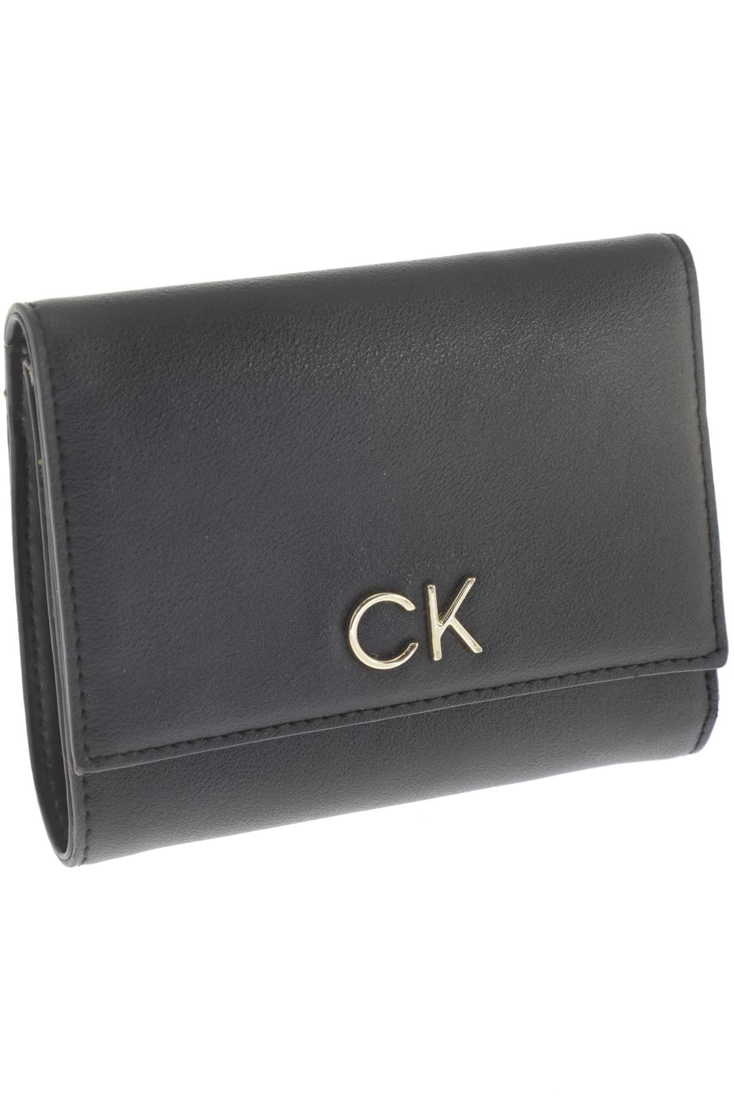 

Calvin Klein Damen Portemonnaie, schwarz, Gr.