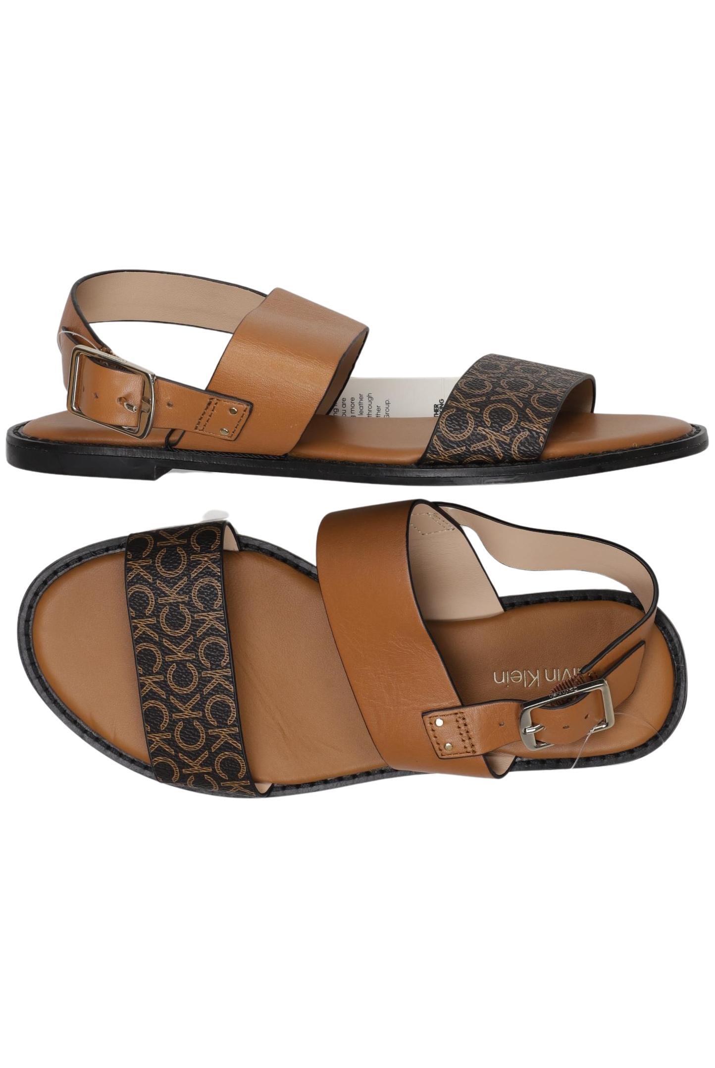 

Calvin Klein Damen Sandale, braun, Gr. 36
