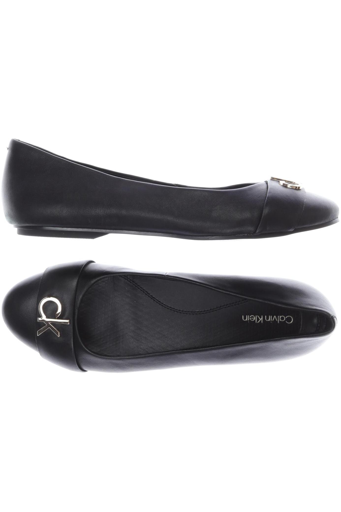 

Calvin Klein Damen Ballerinas, schwarz, Gr. 38