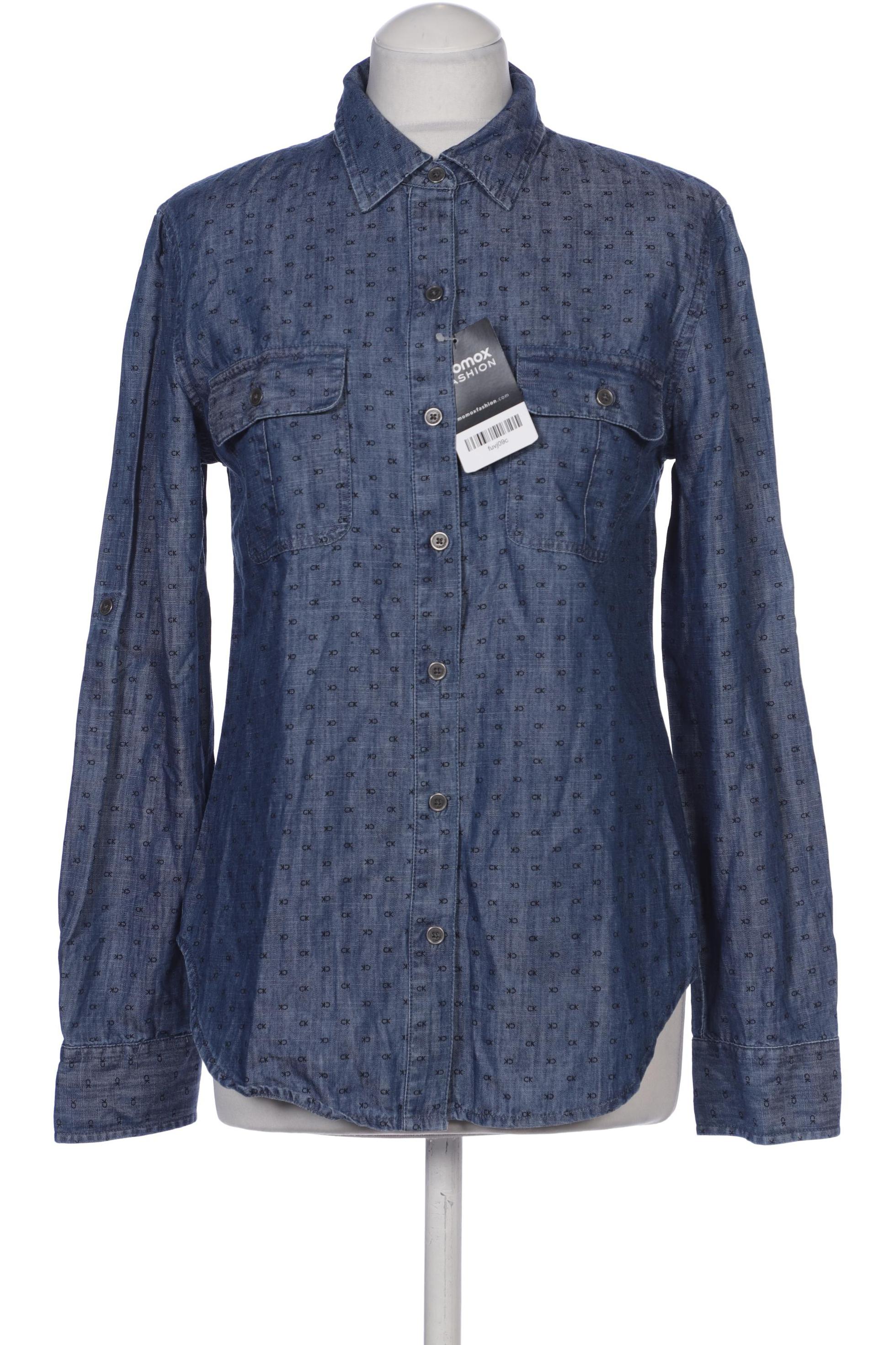 

Calvin Klein Damen Bluse, marineblau, Gr. 36