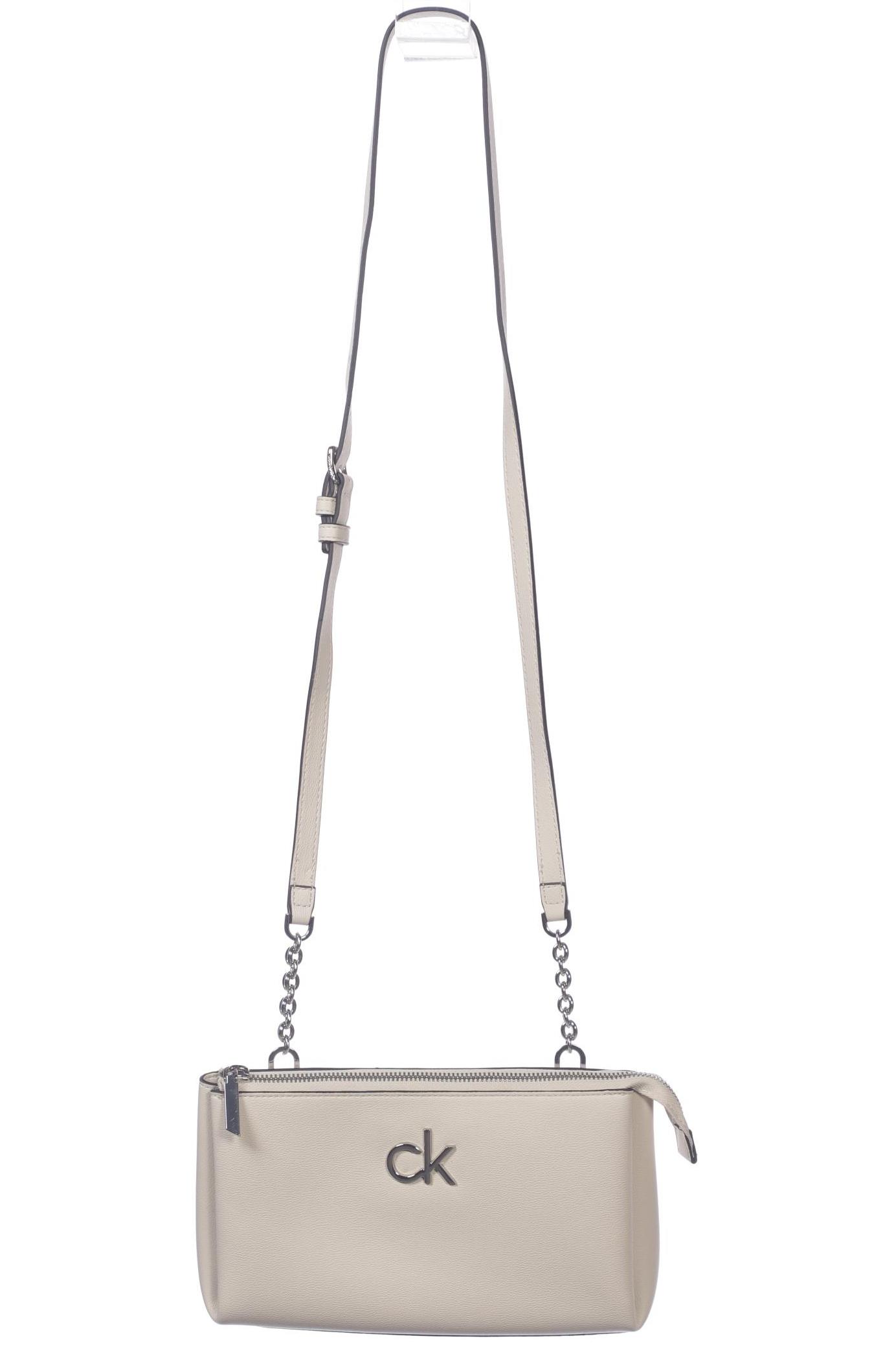 

Calvin Klein Damen Handtasche, cremeweiß, Gr.