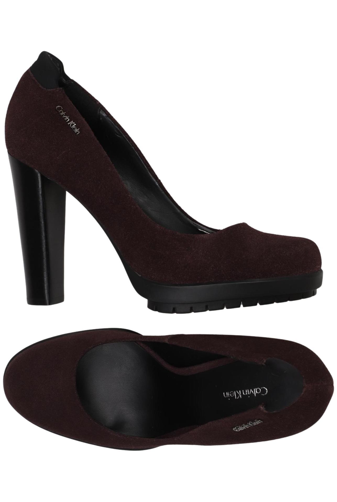 

Calvin Klein Damen Pumps, bordeaux, Gr. 38