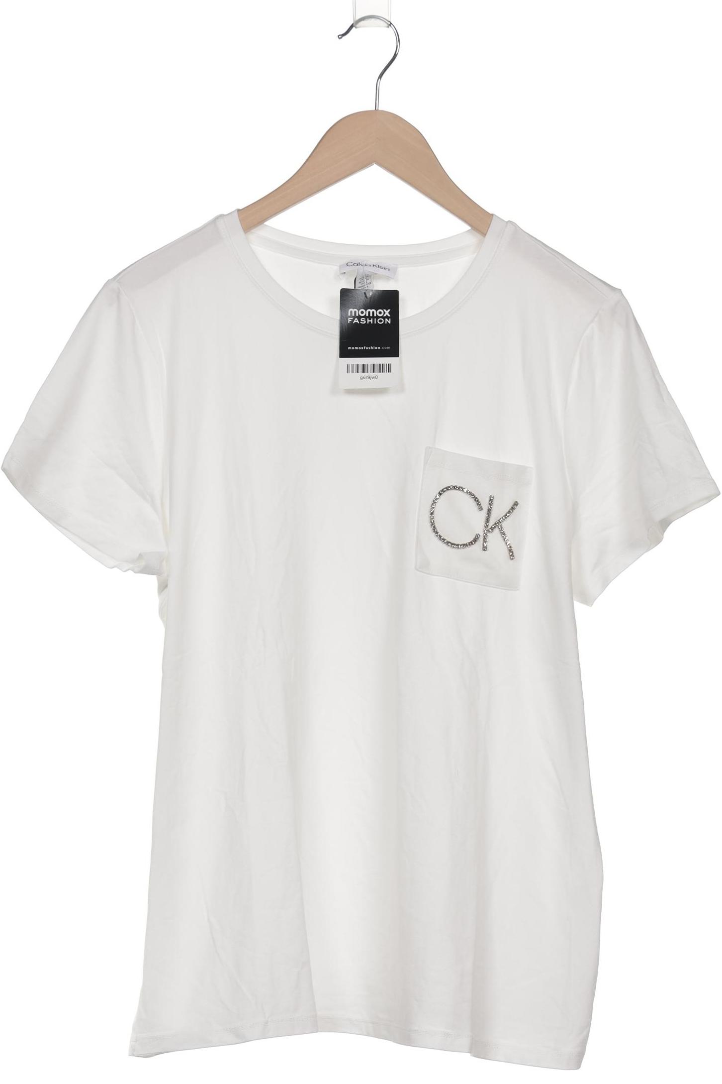 

Calvin Klein Damen T-Shirt, weiß, Gr. 42