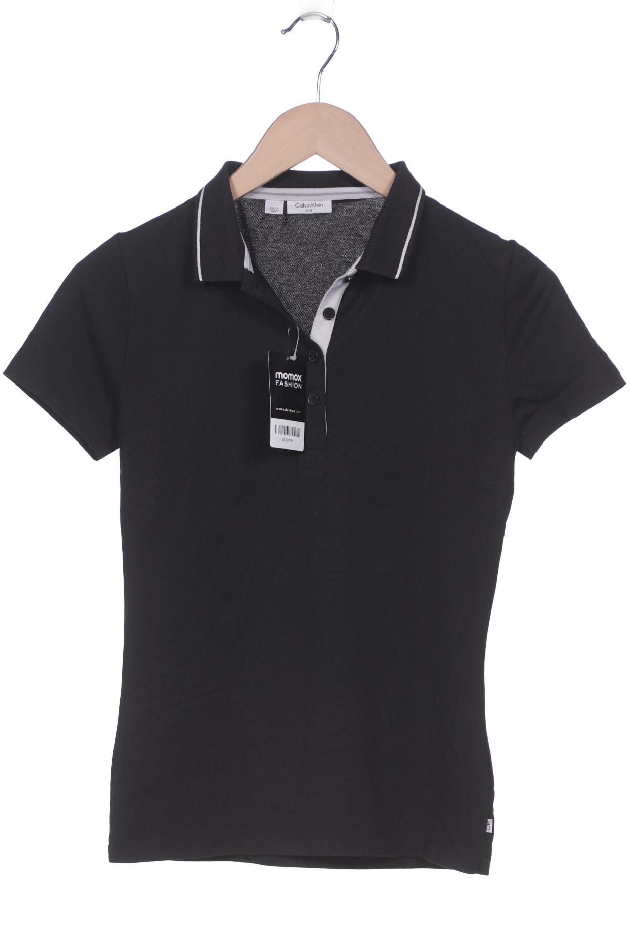 

Calvin Klein Damen Poloshirt, schwarz