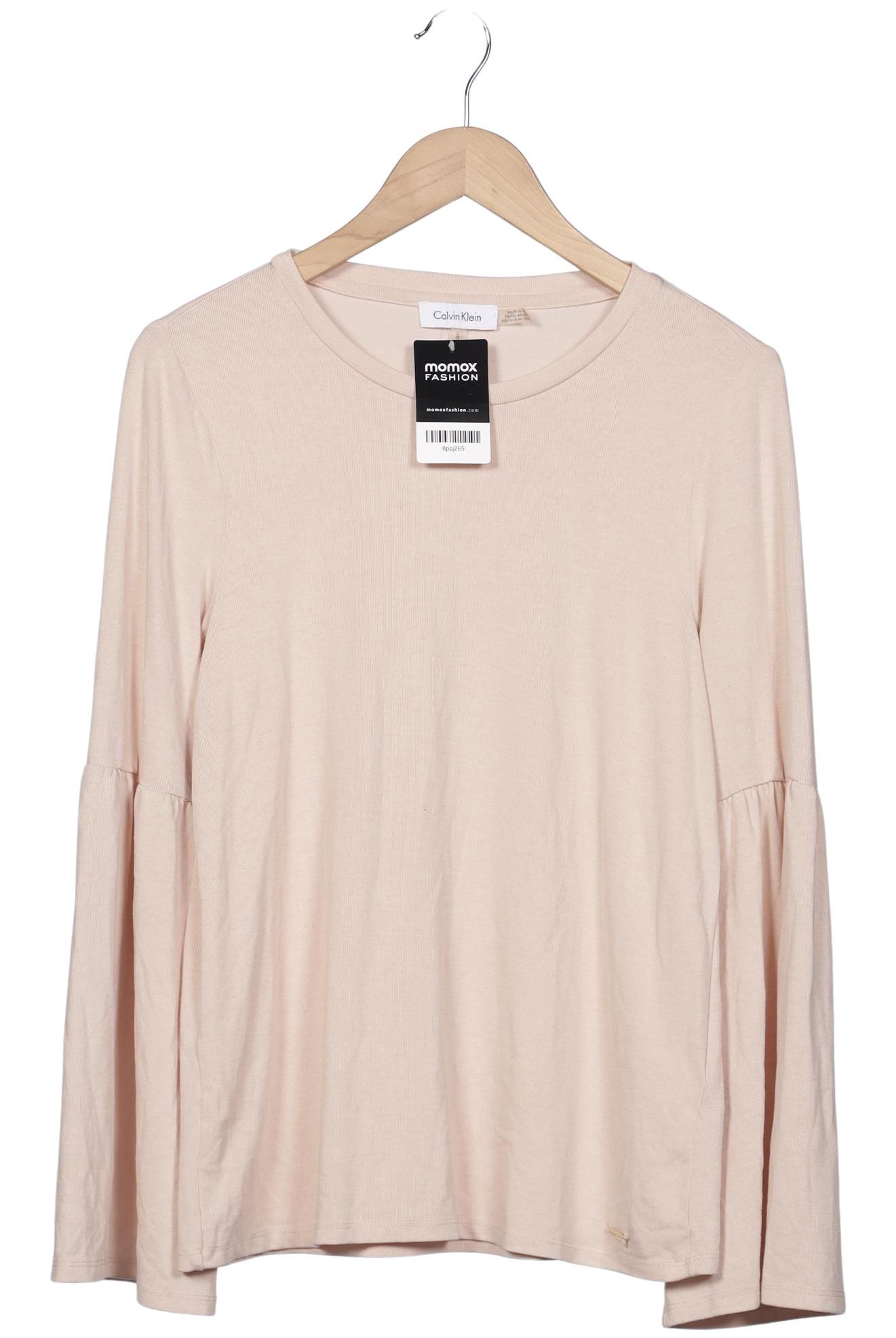 

Calvin Klein Damen Langarmshirt, beige, Gr. 38