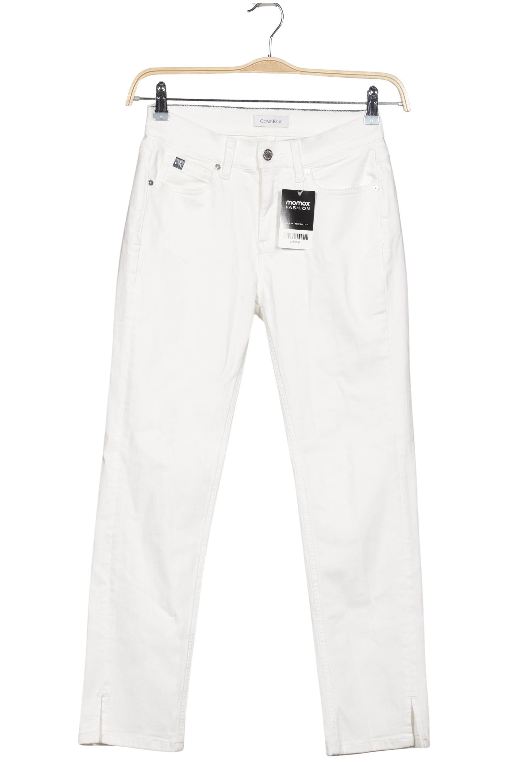 

Calvin Klein Damen Jeans, weiß, Gr. 26