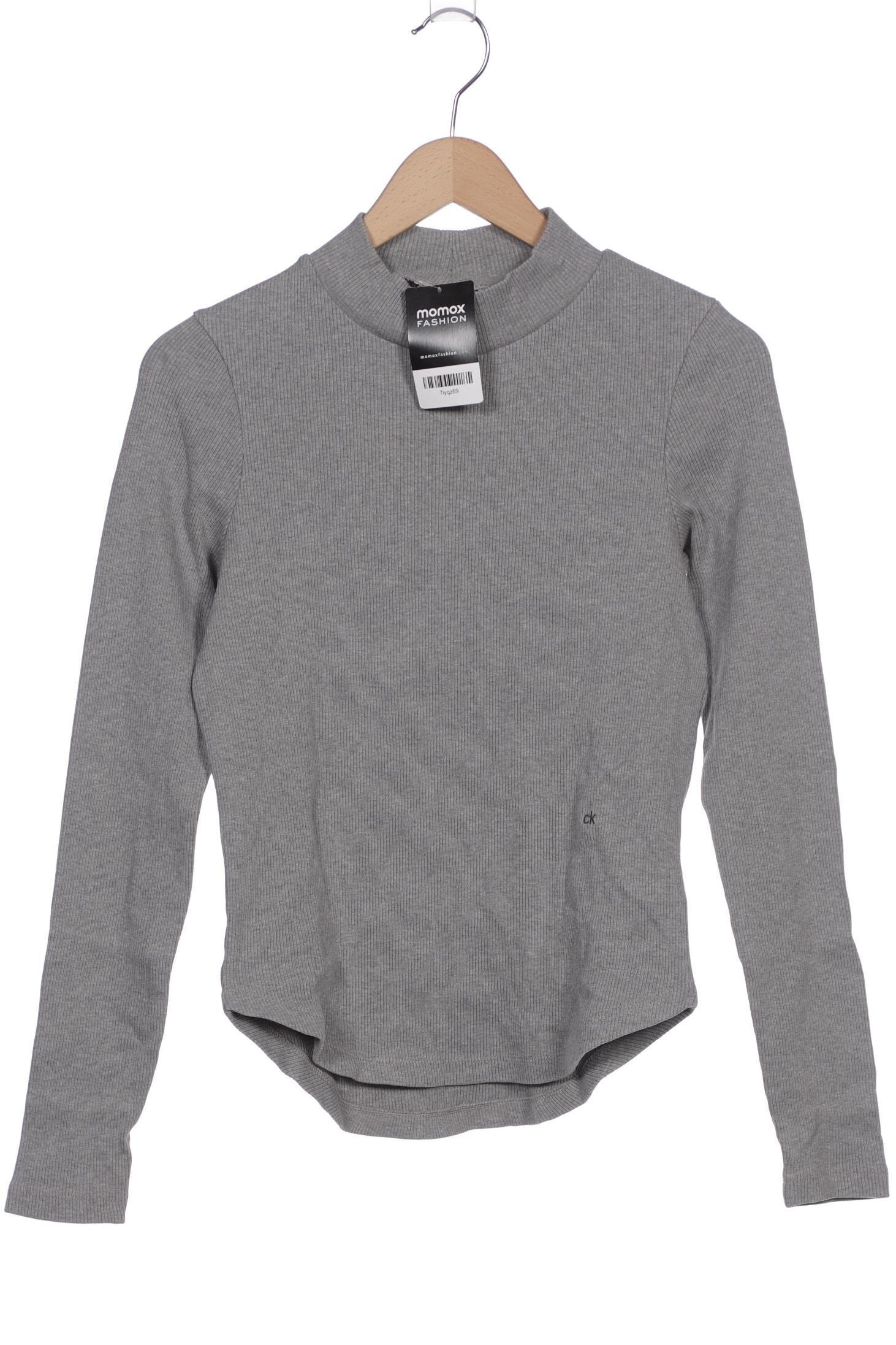 

Calvin Klein Damen Langarmshirt, grau, Gr. 42