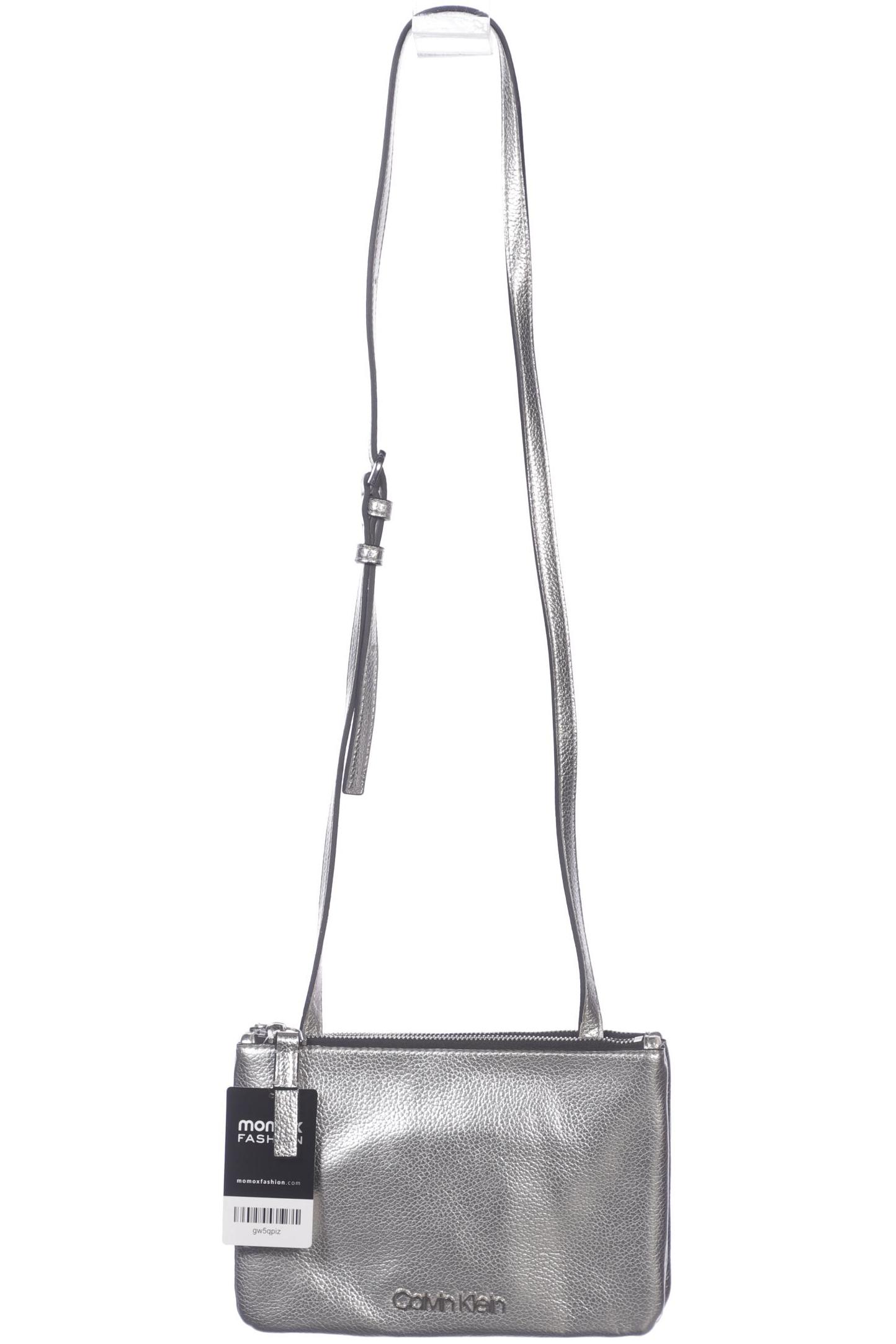 

Calvin Klein Damen Handtasche, silber, Gr.