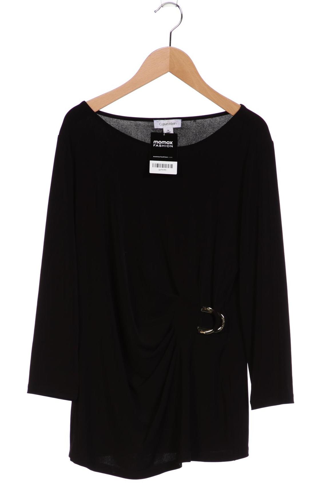 

Calvin Klein Damen Langarmshirt, schwarz, Gr. 36