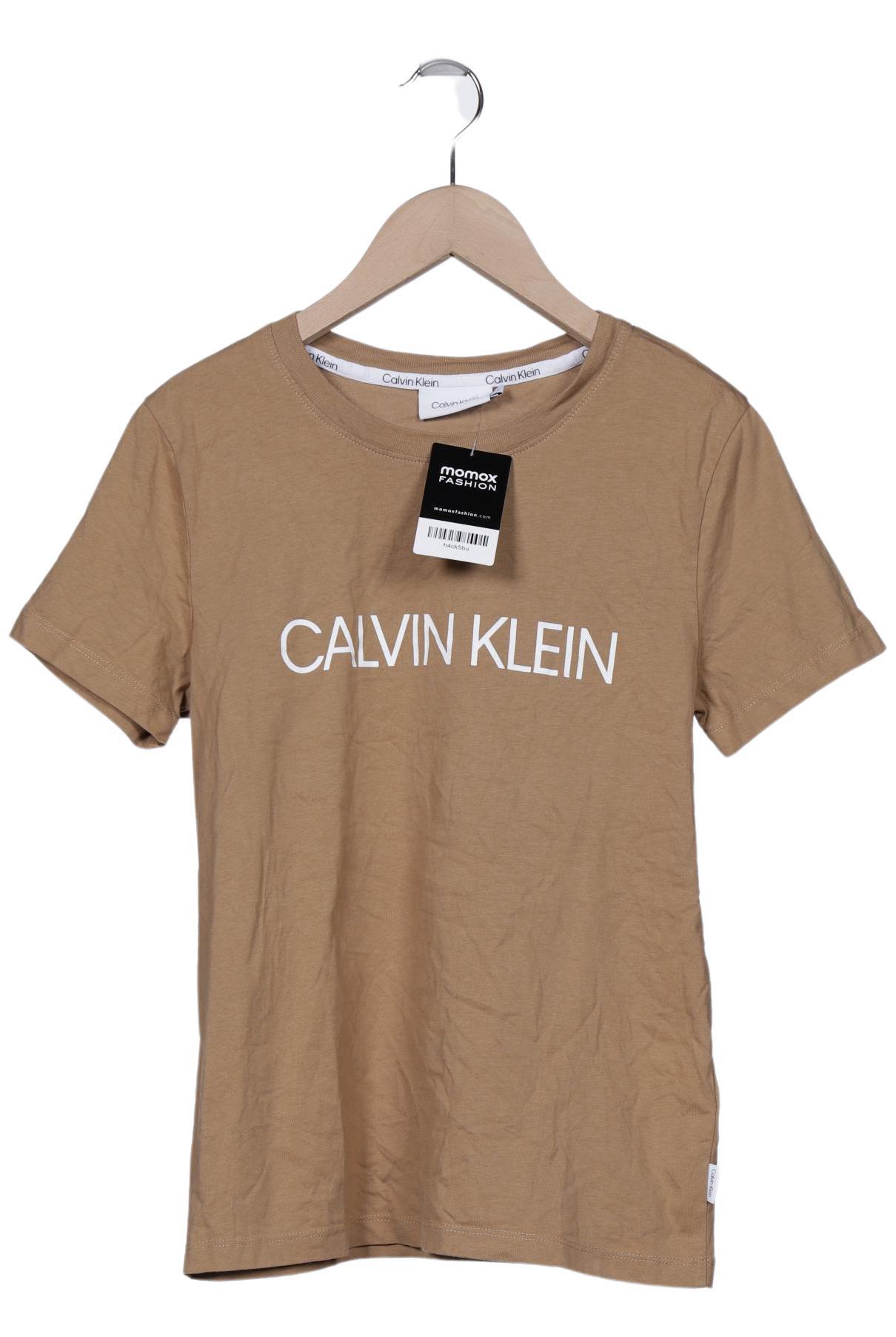 

Calvin Klein Damen T-Shirt, braun, Gr. 36