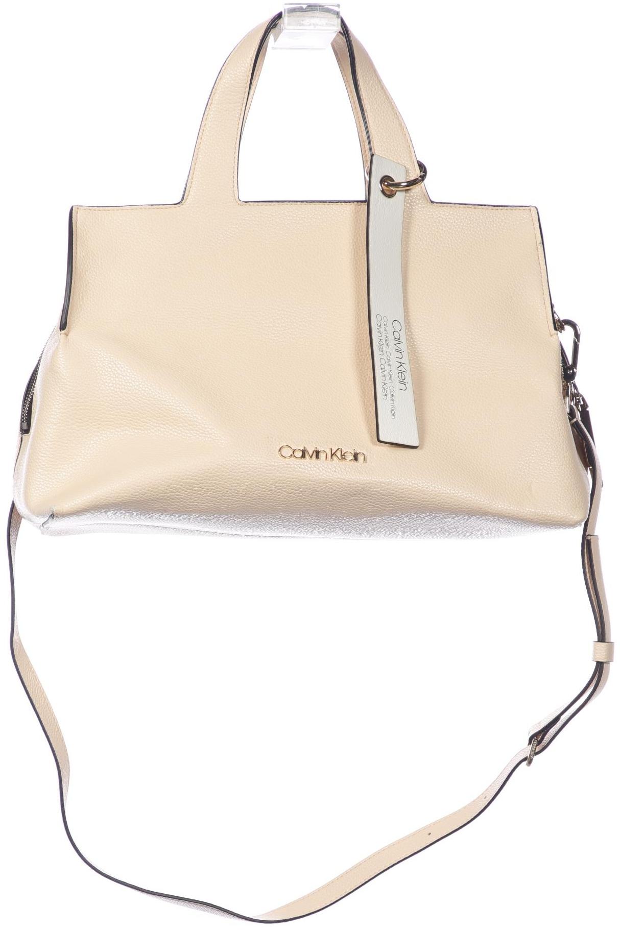 

Calvin Klein Damen Handtasche, beige, Gr.