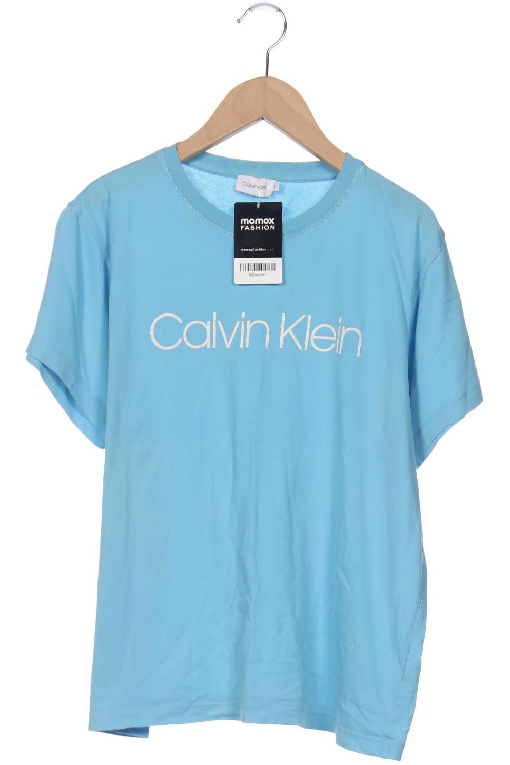 

Calvin Klein Damen T-Shirt, blau, Gr. 38