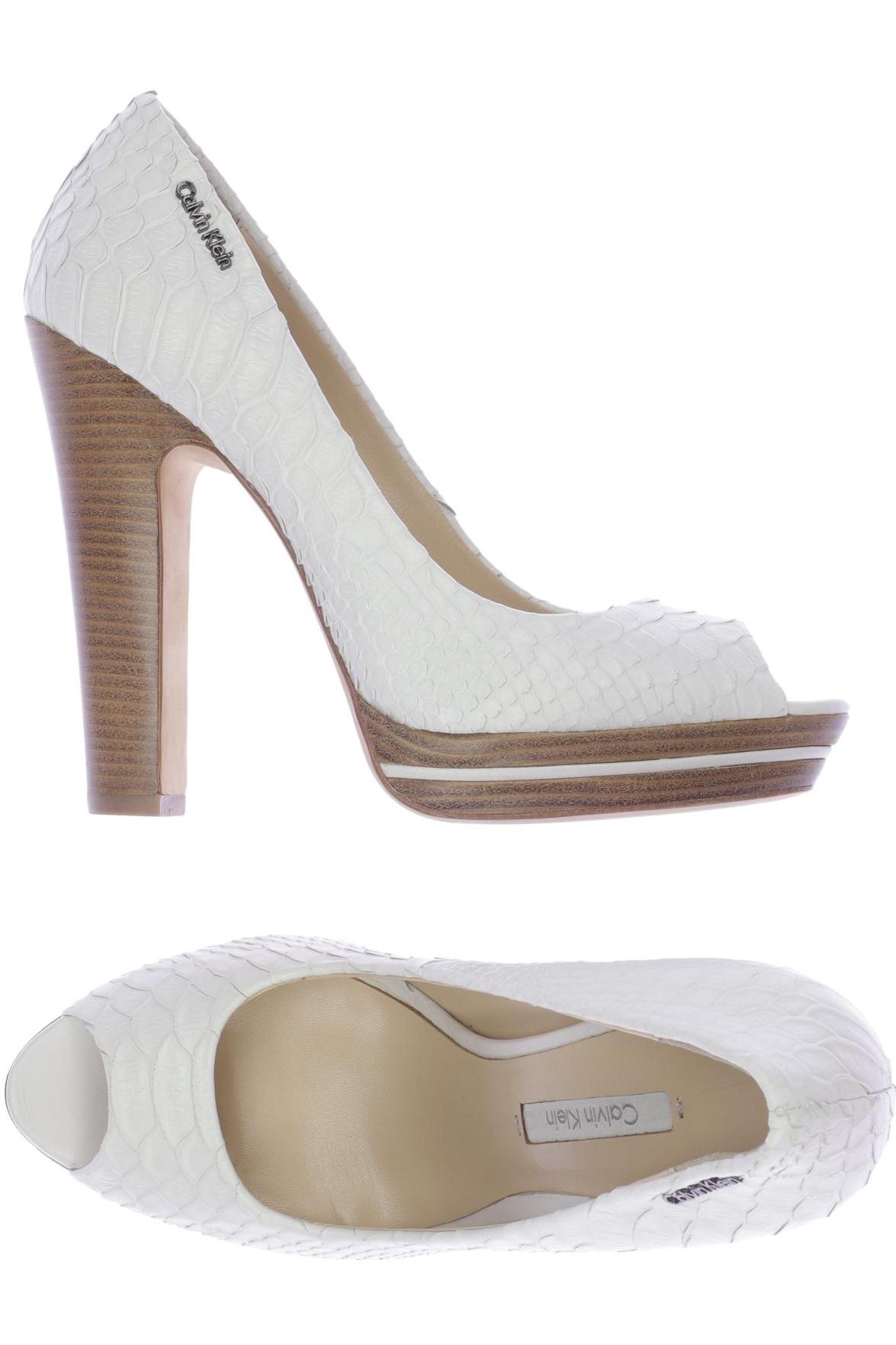 

Calvin Klein Damen Pumps, weiß, Gr. 37