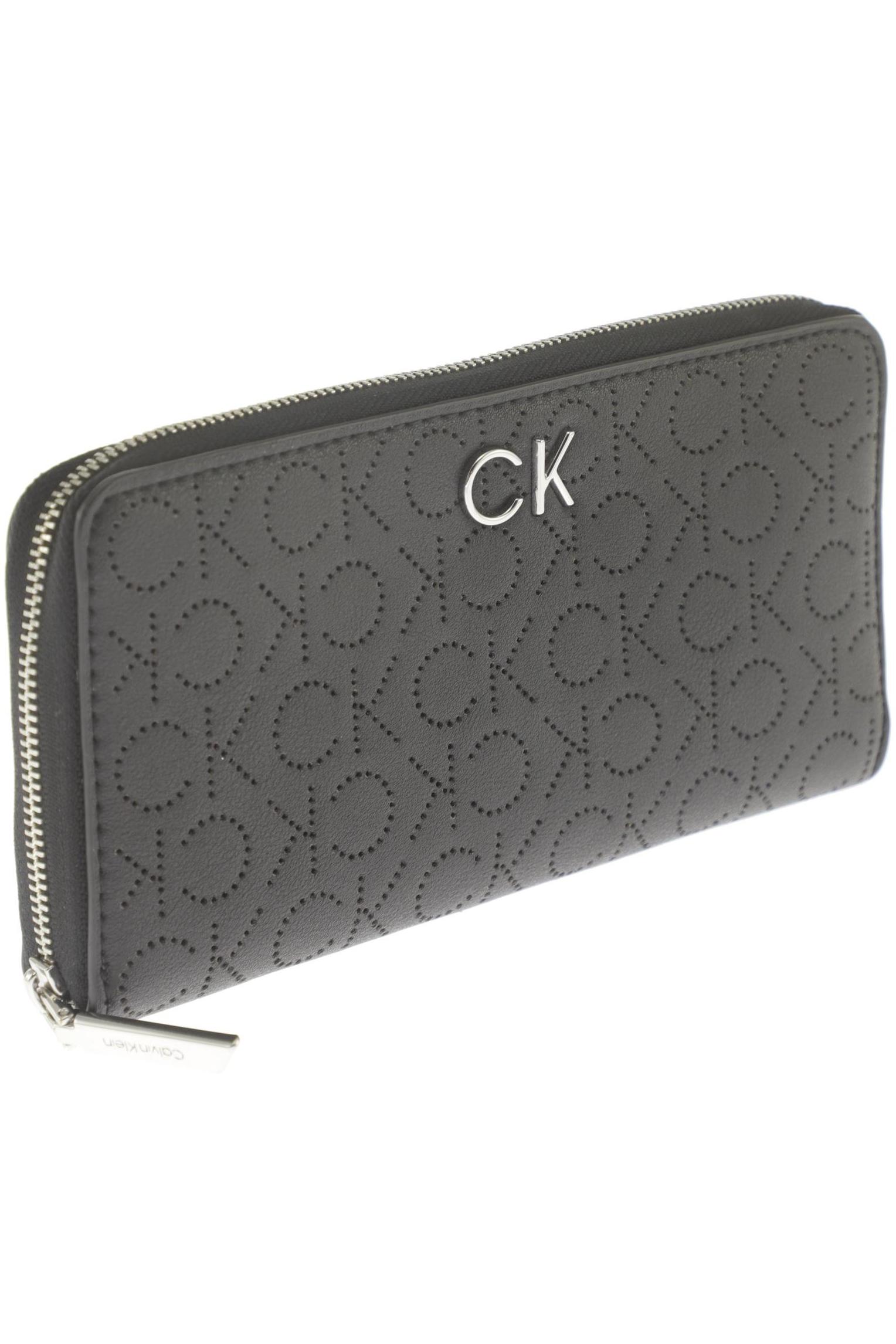 

Calvin Klein Damen Portemonnaie, schwarz, Gr.