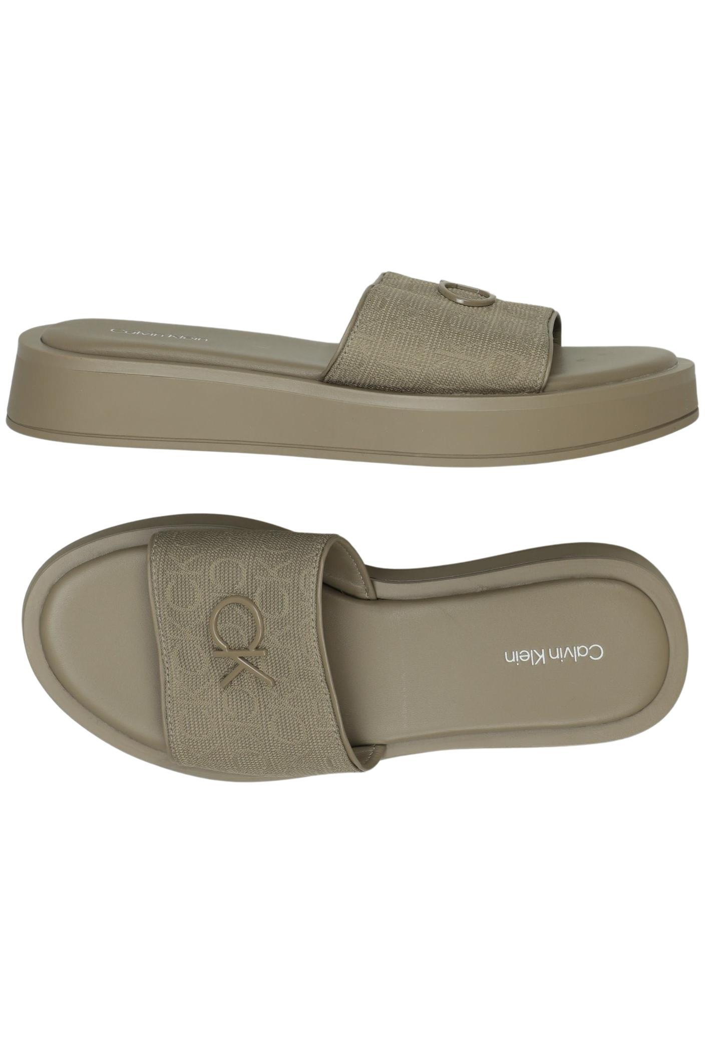 

Calvin Klein Damen Sandale, beige, Gr. 39