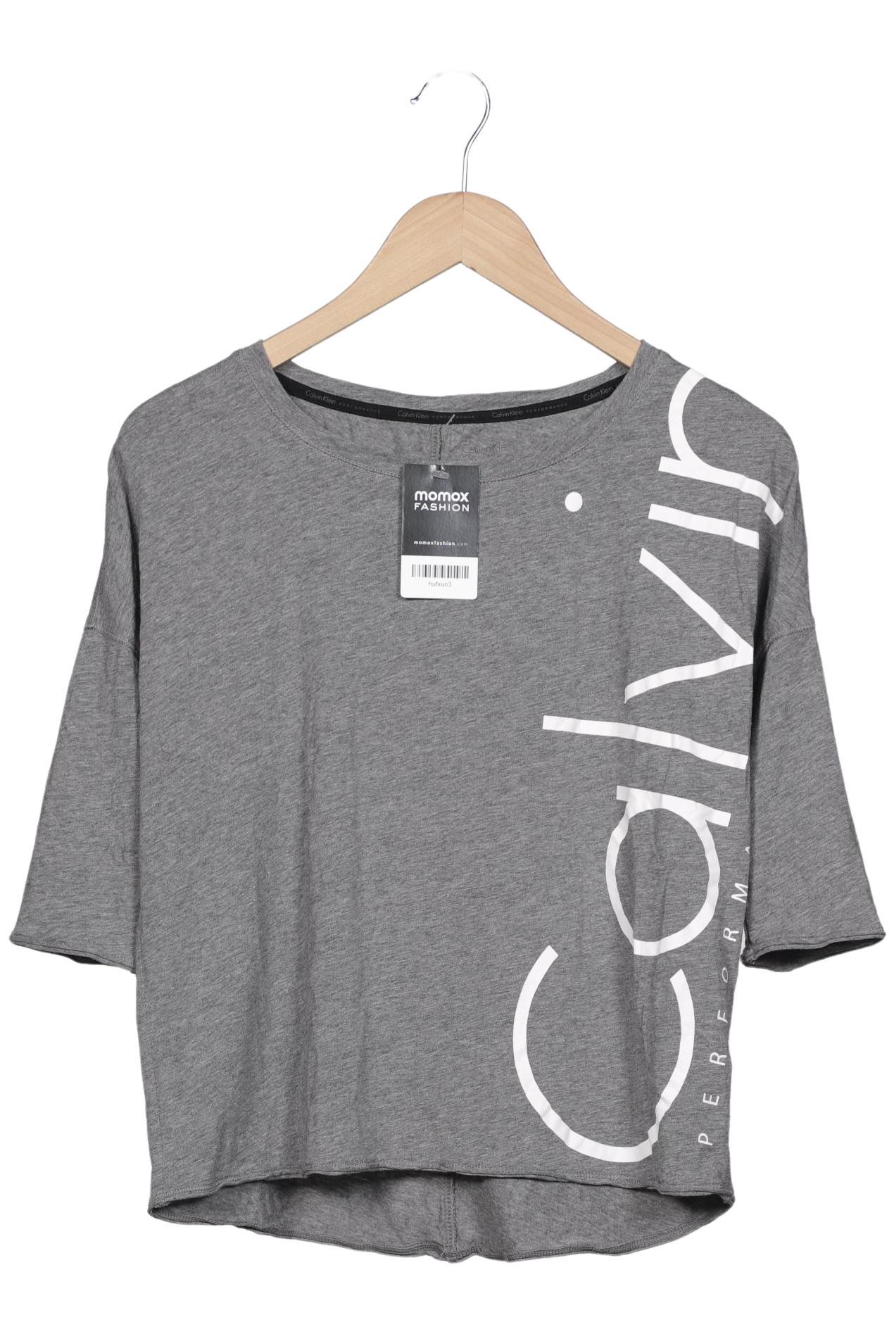 

Calvin Klein Damen Langarmshirt, grau, Gr. 34