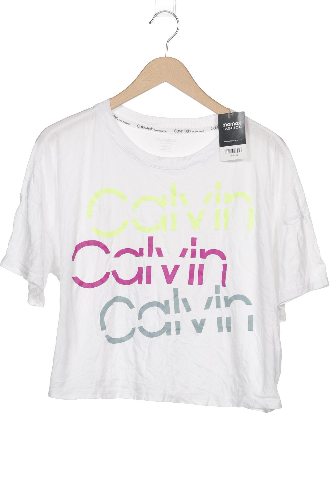 

Calvin Klein Damen T-Shirt, weiß, Gr. 44