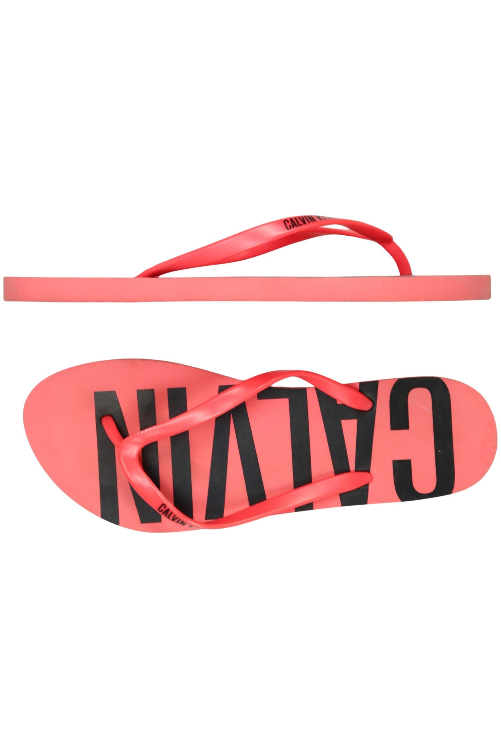 

Calvin Klein Damen Sandale, rot, Gr. 11