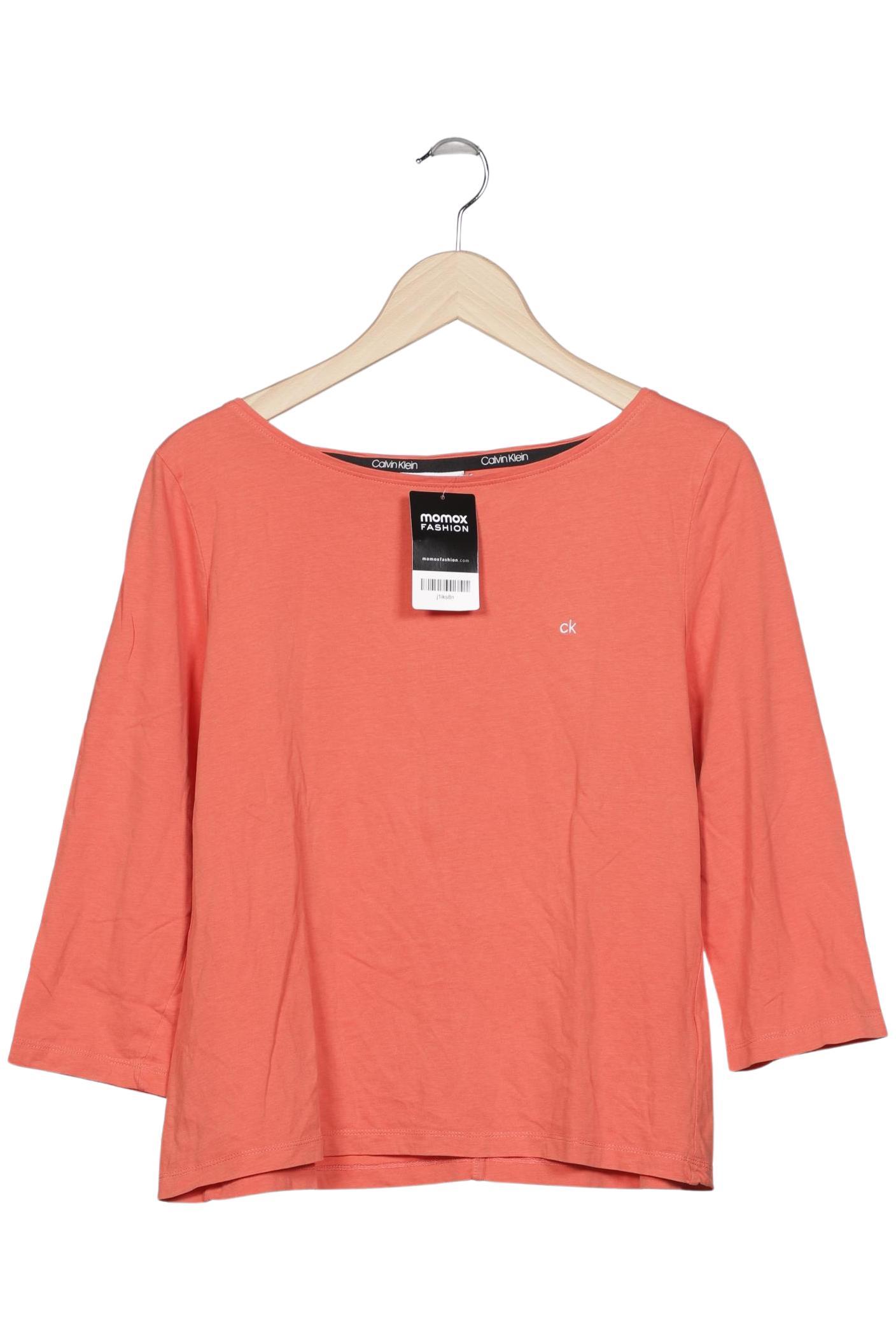 

Calvin Klein Damen Langarmshirt, orange, Gr. 42