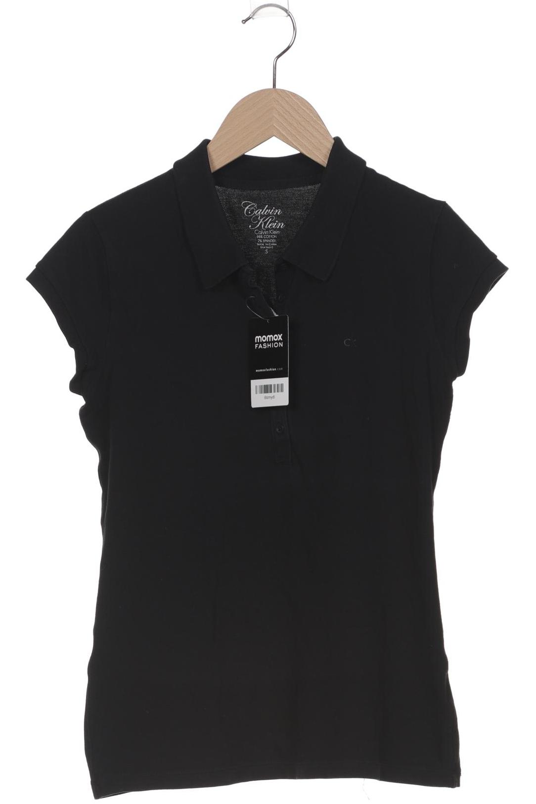 

Calvin Klein Damen Poloshirt, schwarz, Gr. 36