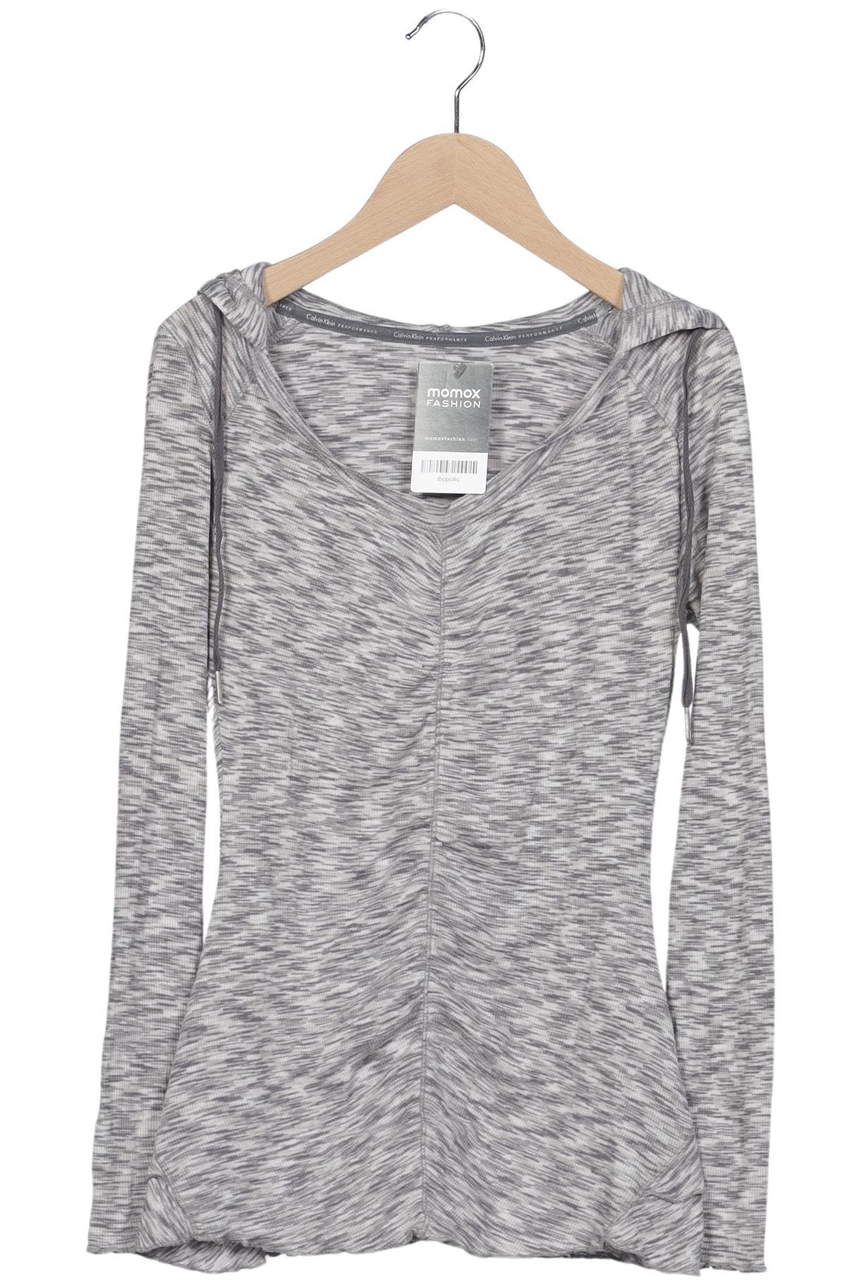 

Calvin Klein Damen Langarmshirt, grau, Gr. 38
