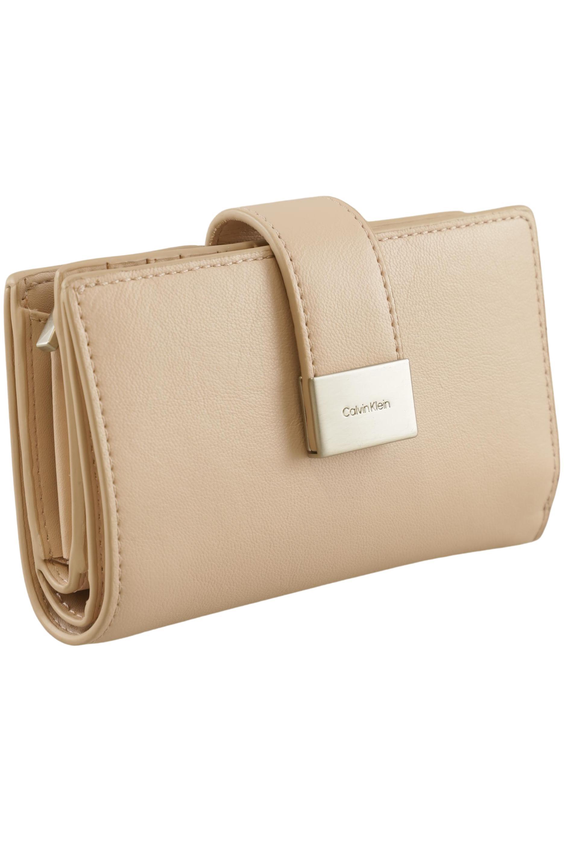 

Calvin Klein Damen Portemonnaie, beige, Gr.