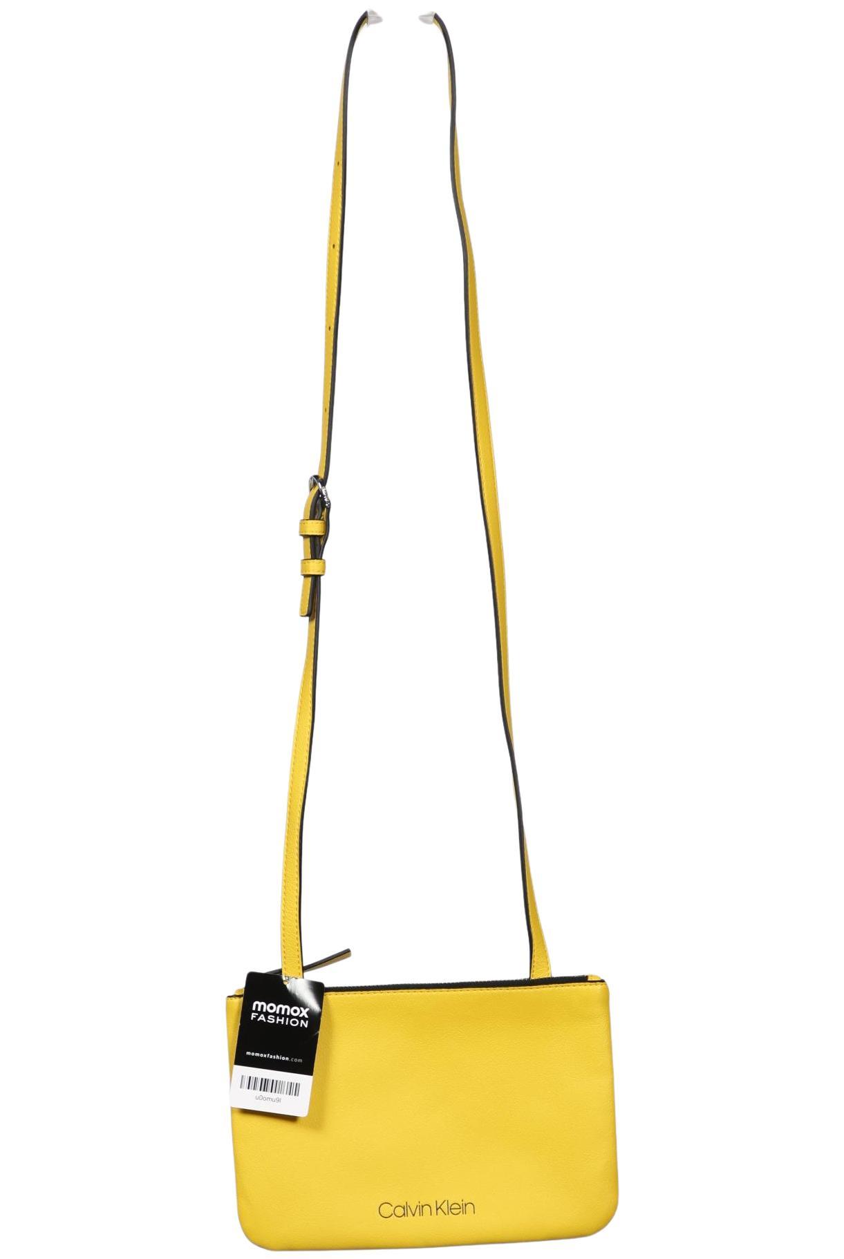 

Calvin Klein Damen Handtasche, gelb, Gr.