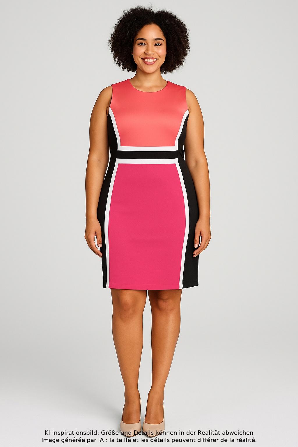 

Calvin Klein Damen Kleid, mehrfarbig, Gr. 14