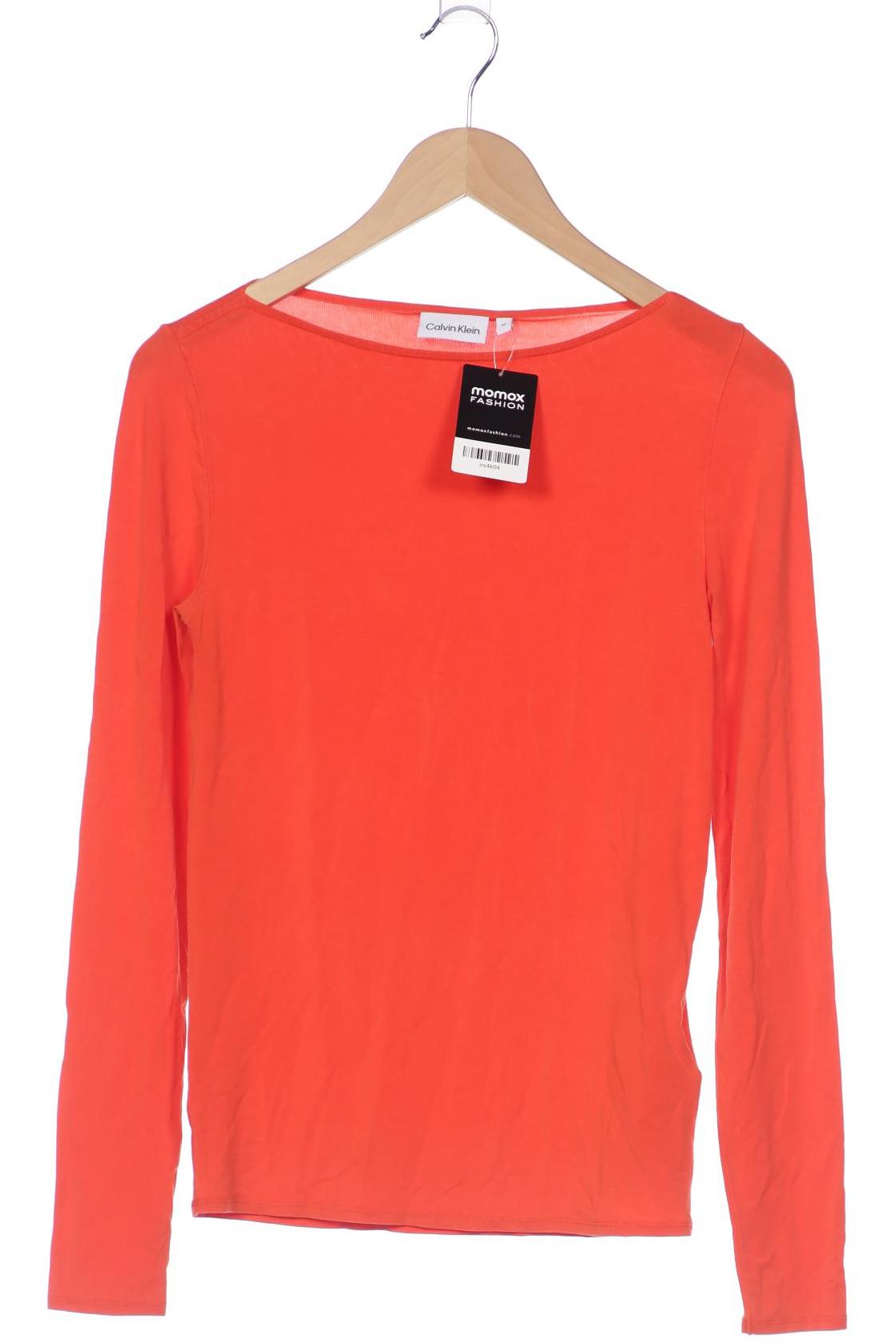 

Calvin Klein Damen Langarmshirt, rot, Gr. 38