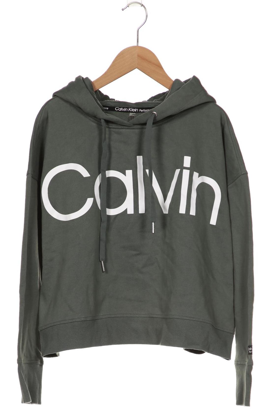 

Calvin Klein Damen Kapuzenpullover, grün, Gr. 42