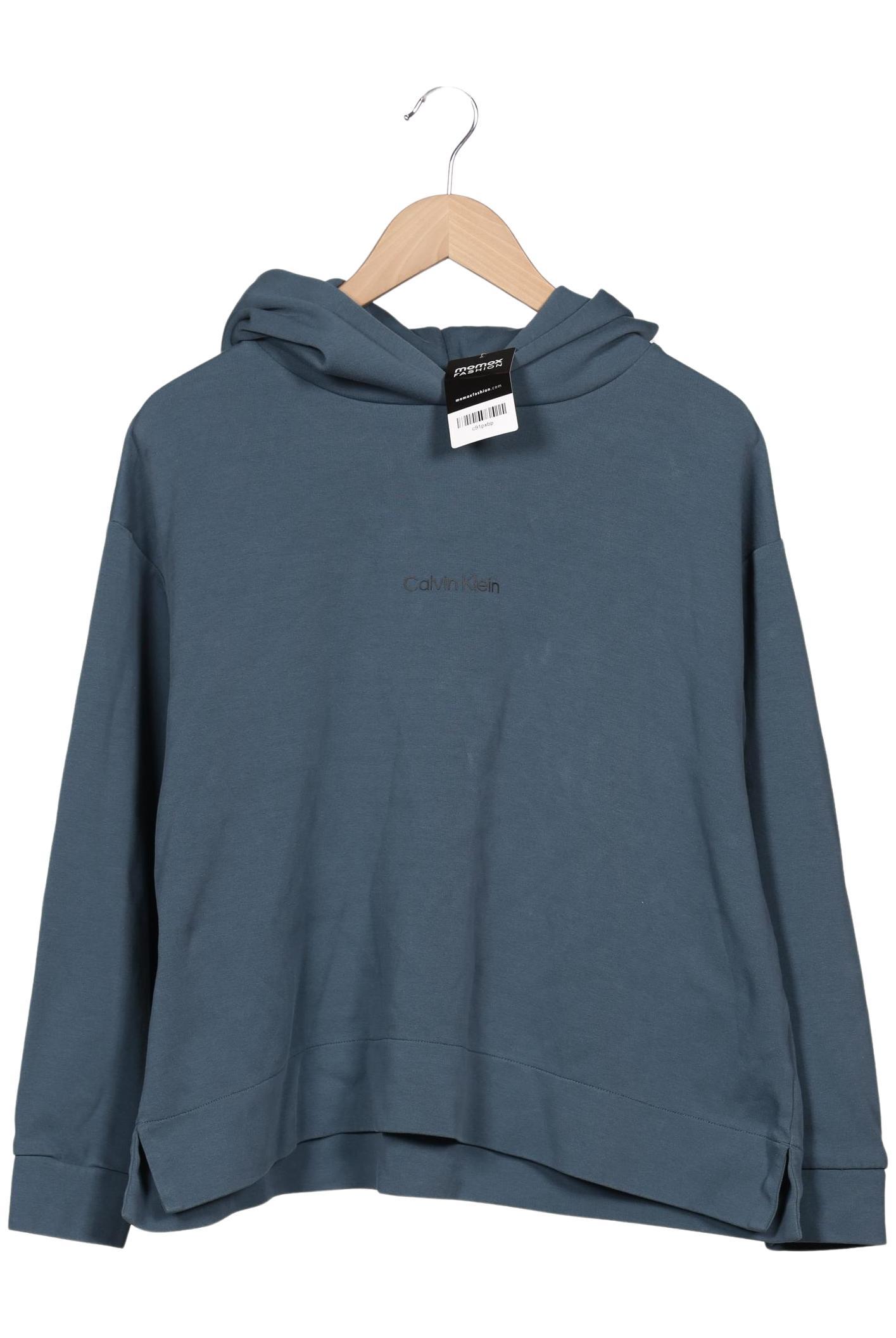 

Calvin Klein Damen Kapuzenpullover, türkis, Gr. 46