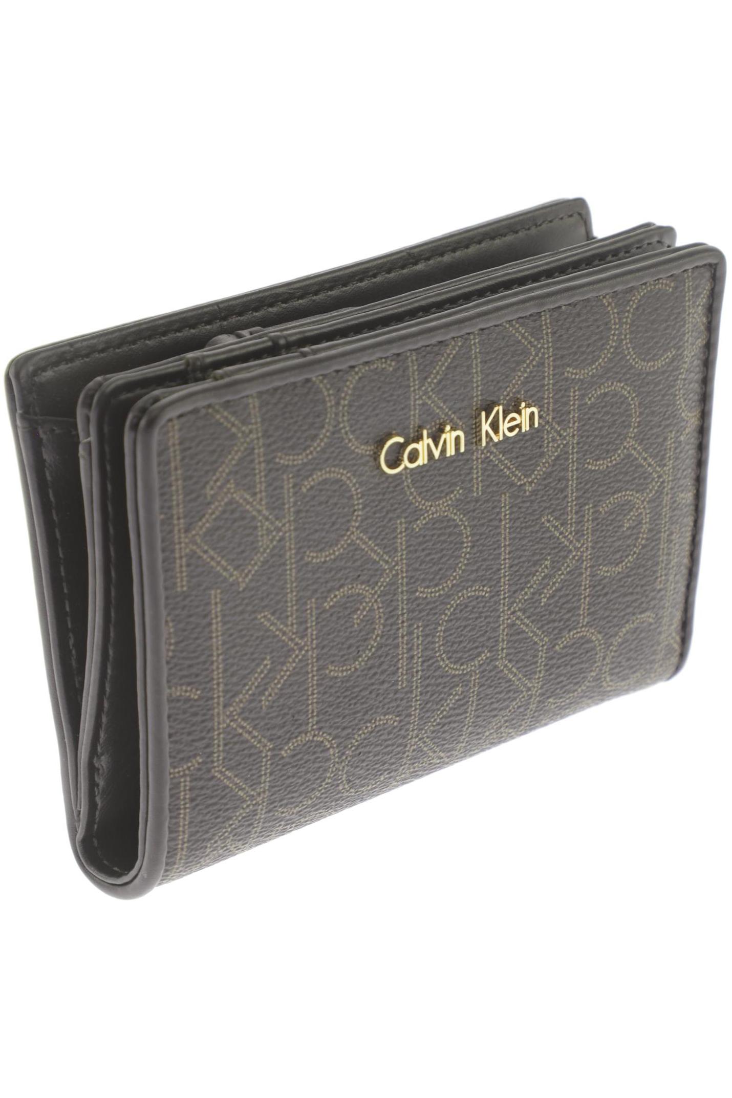 

Calvin Klein Damen Portemonnaie, schwarz, Gr.