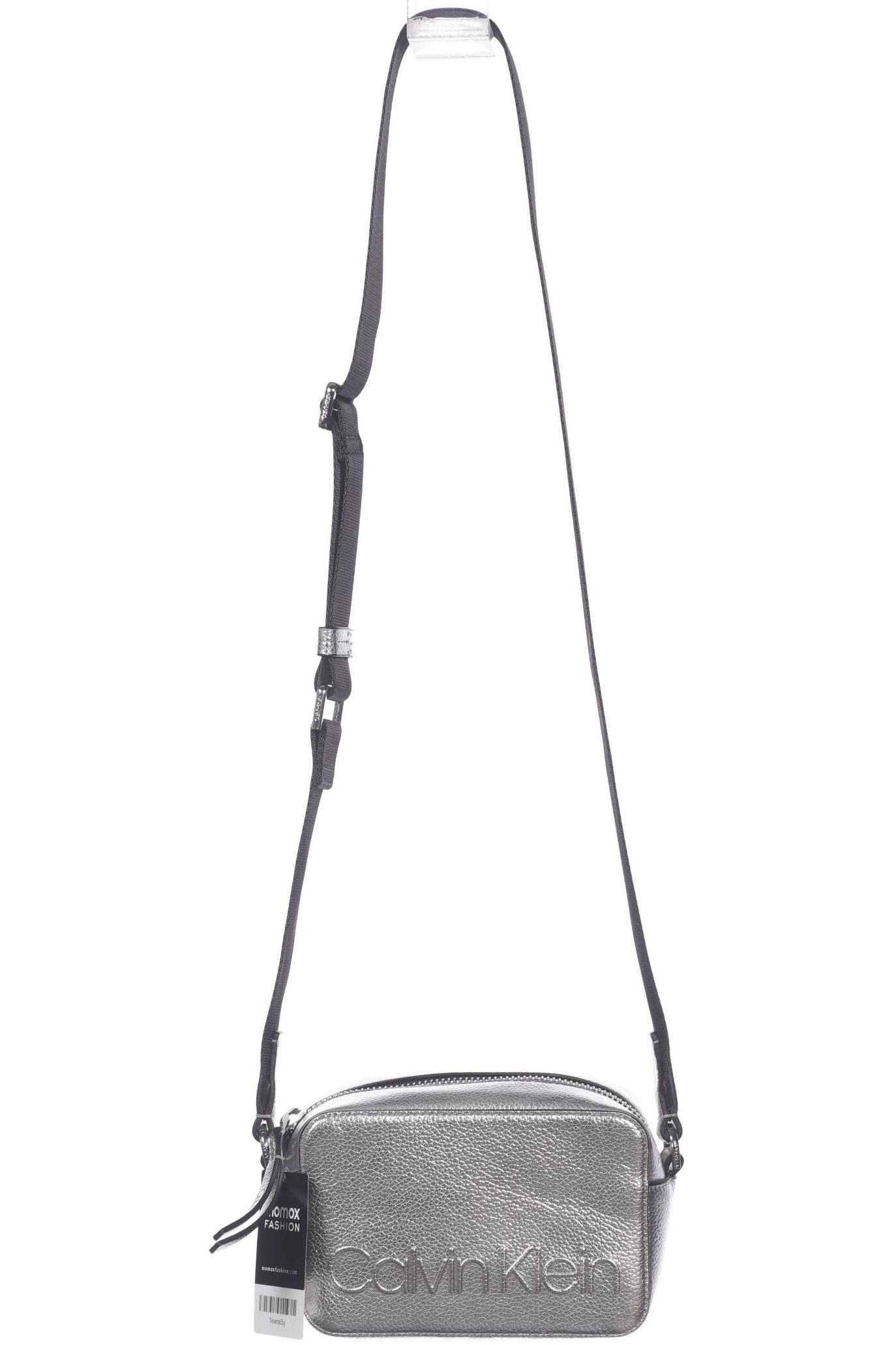 

Calvin Klein Damen Handtasche, silber, Gr.