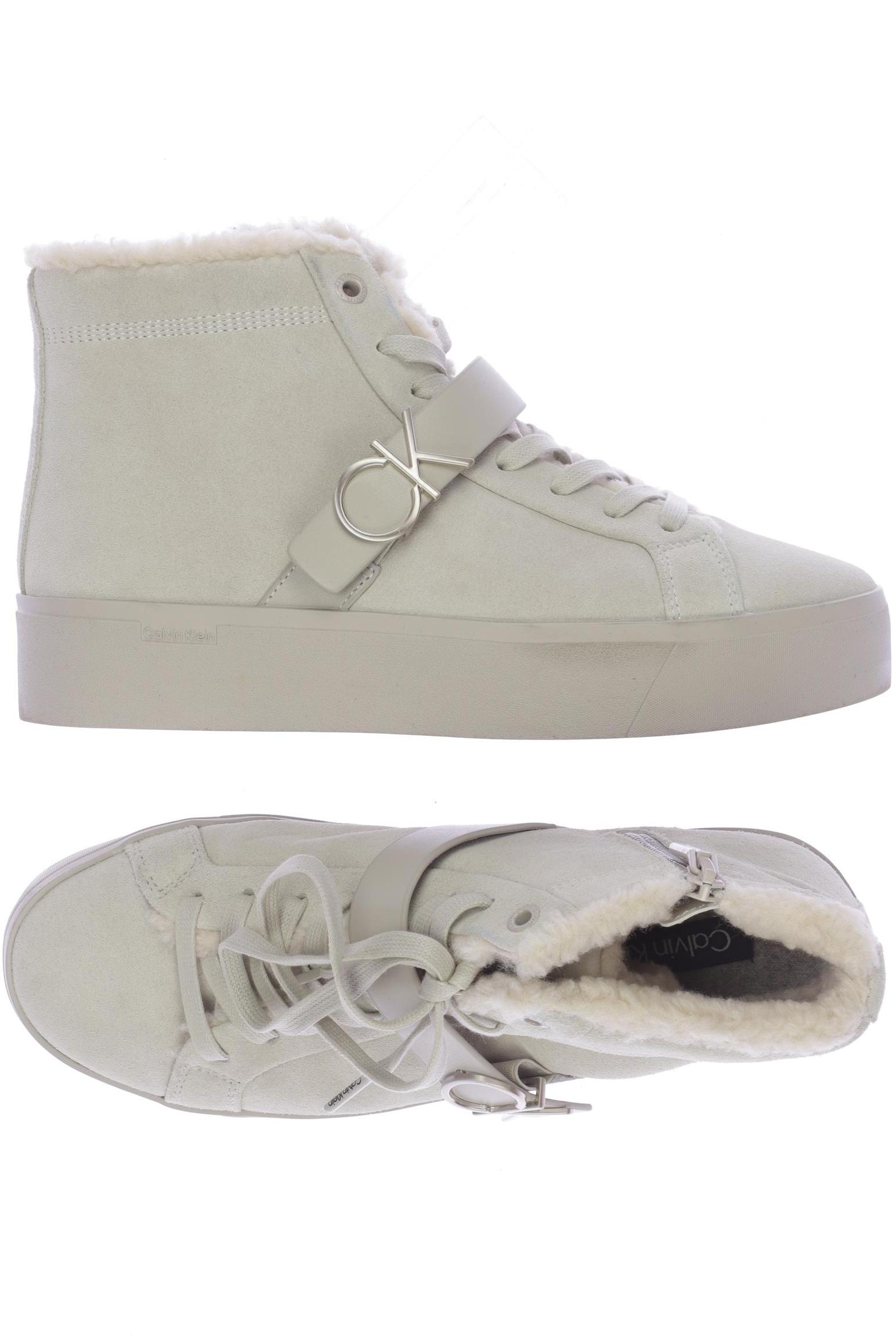 

Calvin Klein Damen Stiefelette, beige, Gr. 39