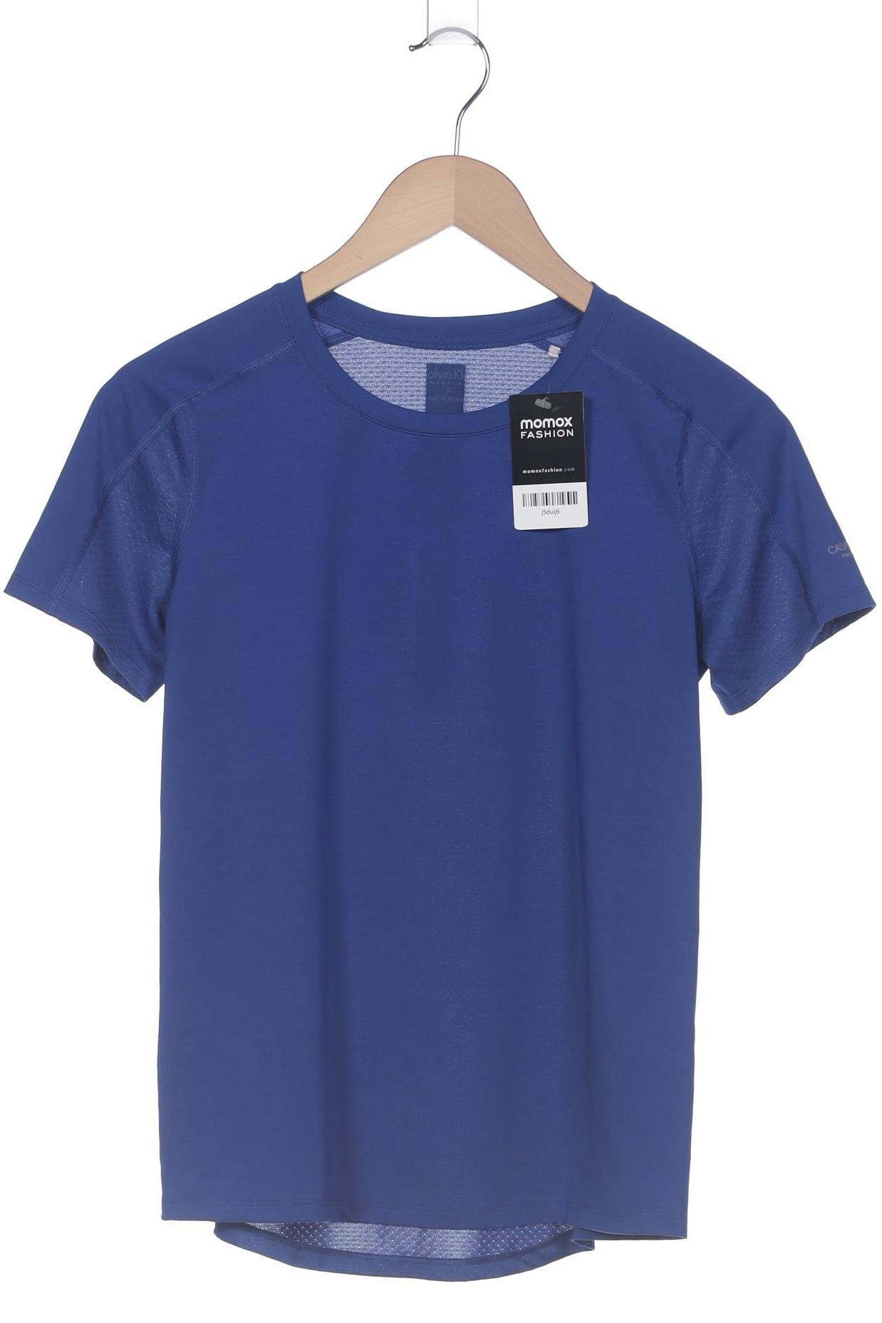 

Calvin Klein Damen T-Shirt, blau, Gr. 36