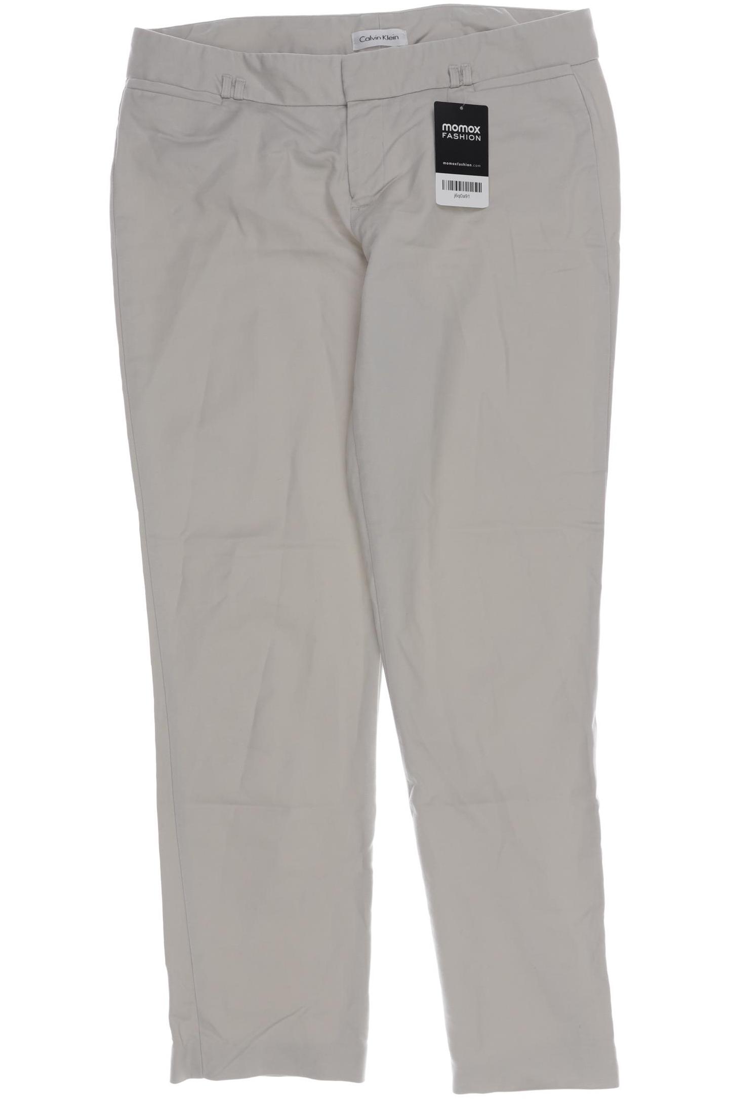 

Calvin Klein Damen Stoffhose, cremeweiß